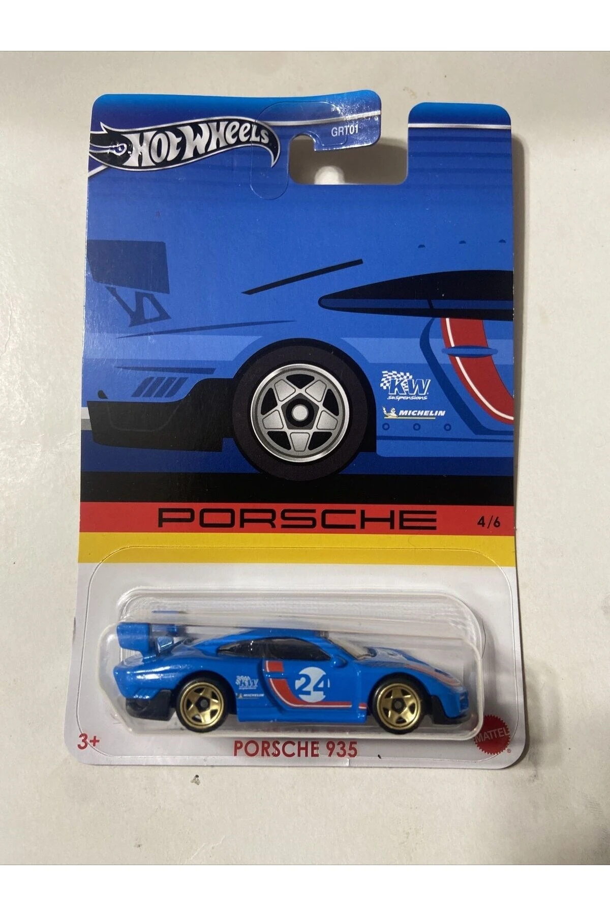 2024 Hot Wheels Porsche Series Porsche 935 Blue-HRW59