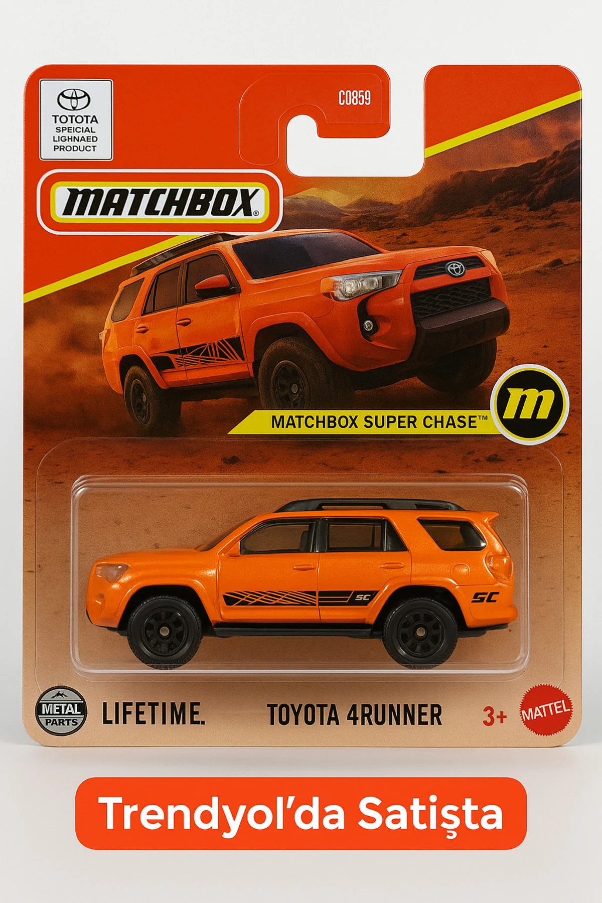 Matchbox Super Chase Toyota 4runner(KOLEKSİYONLUK NADİR ARAÇ)