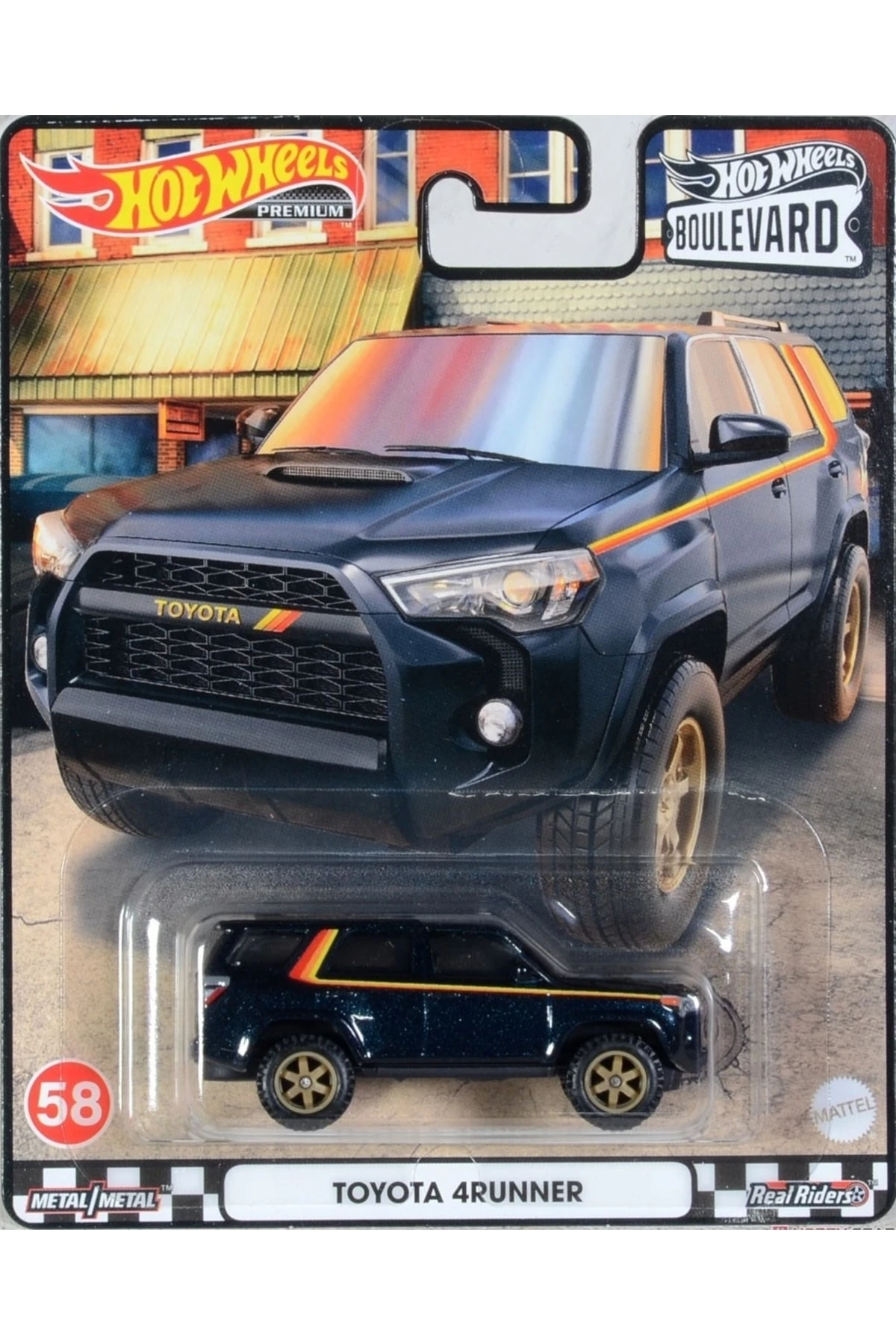 2022 New - Yeni Toyota 4runner Boulevard 1:64 Ölçek Hotwheels Premium Marka