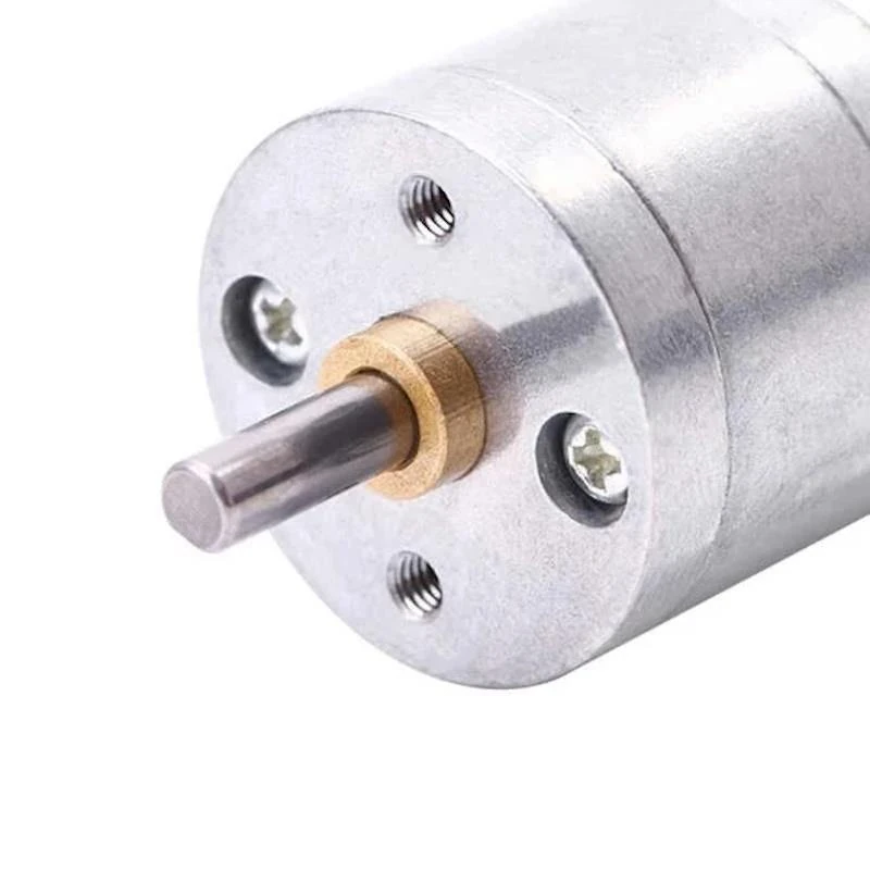 16 Rpm 6V 25mm 16 RPM Redüktörlü DC Motor