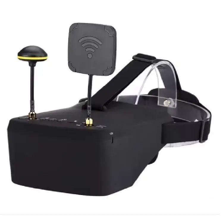 LS-800D FPV Gözlük 5.8G 40CH 5 inç 4.3 inç HD DVR Video Gözlük Seti