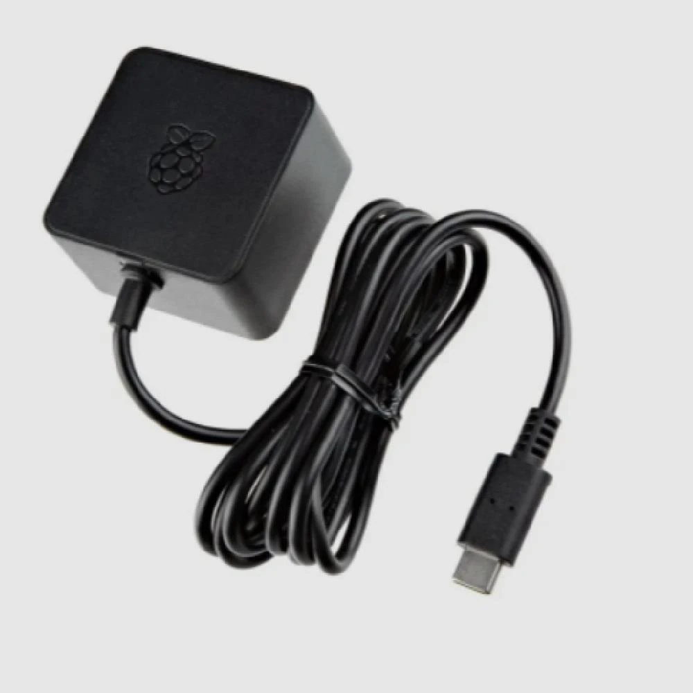 Adapter Raspberry Tc Raspberry Pi 5 Licensed Power Adapter Type-C Black