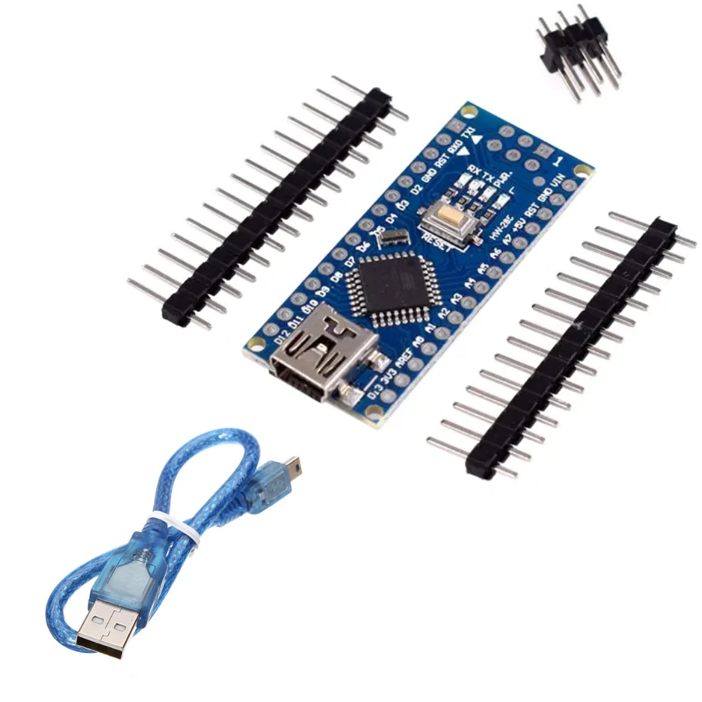 Arduino Nano Clone v3.0 - USB CH340 Chip (USB Cable Gift)