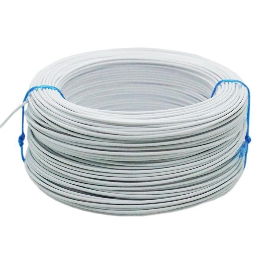 Belling Wire Single Core Bell Wire - 0.5mm 100mt - White