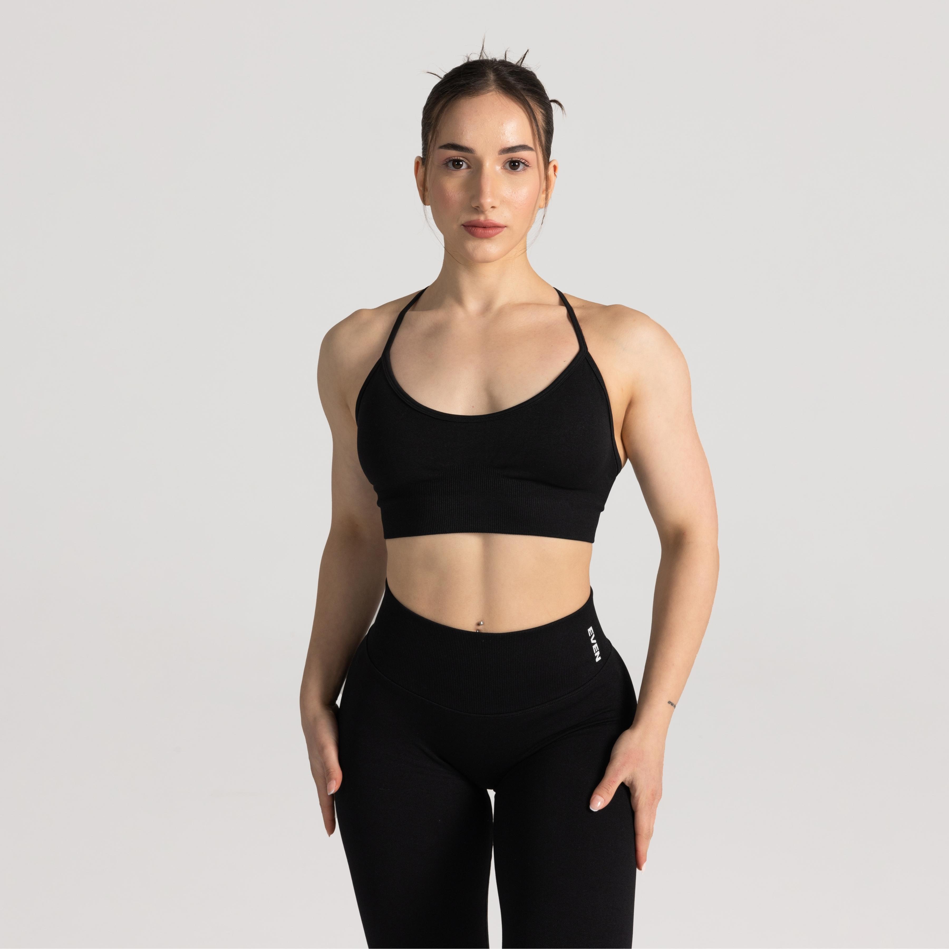 Sculpt Seamless Bra - Pure Black