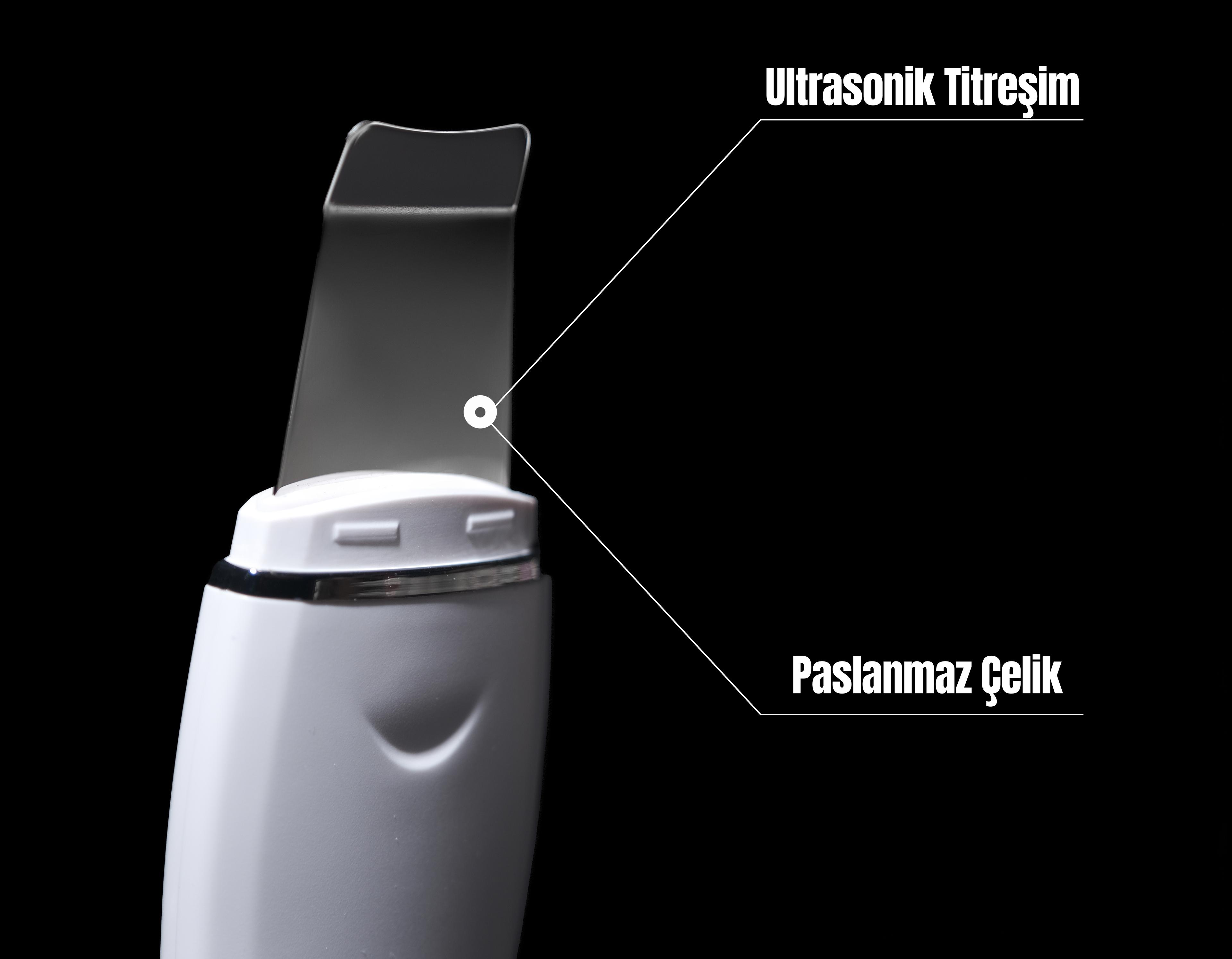 Gelişmiş Ultrasonik Siyah Nokta Temizleme ve Peeling Spatulası