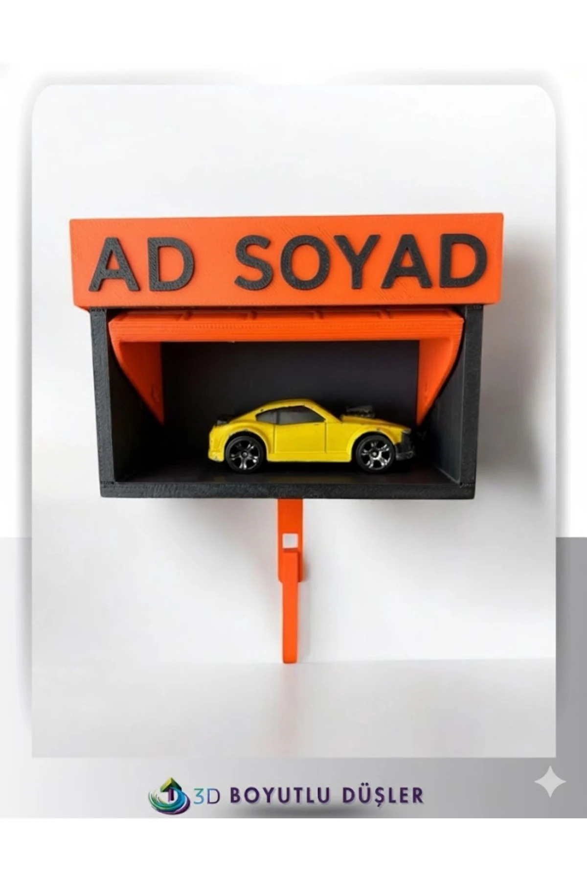 🔥Garaj Tasarımlı Anahtarlık Araba Meraklılarına Özel Garaj Anahtarlık -Oyuncak Araba Dahil Değildir