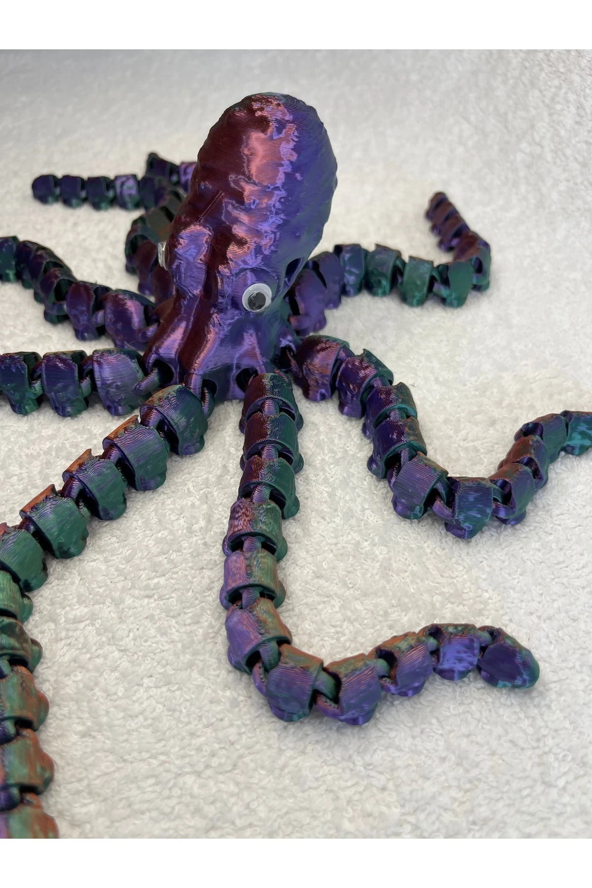 SEVİMLİ AHTAPORT HAREKETLİ 3D OYUNCAK 3 RENKLİ