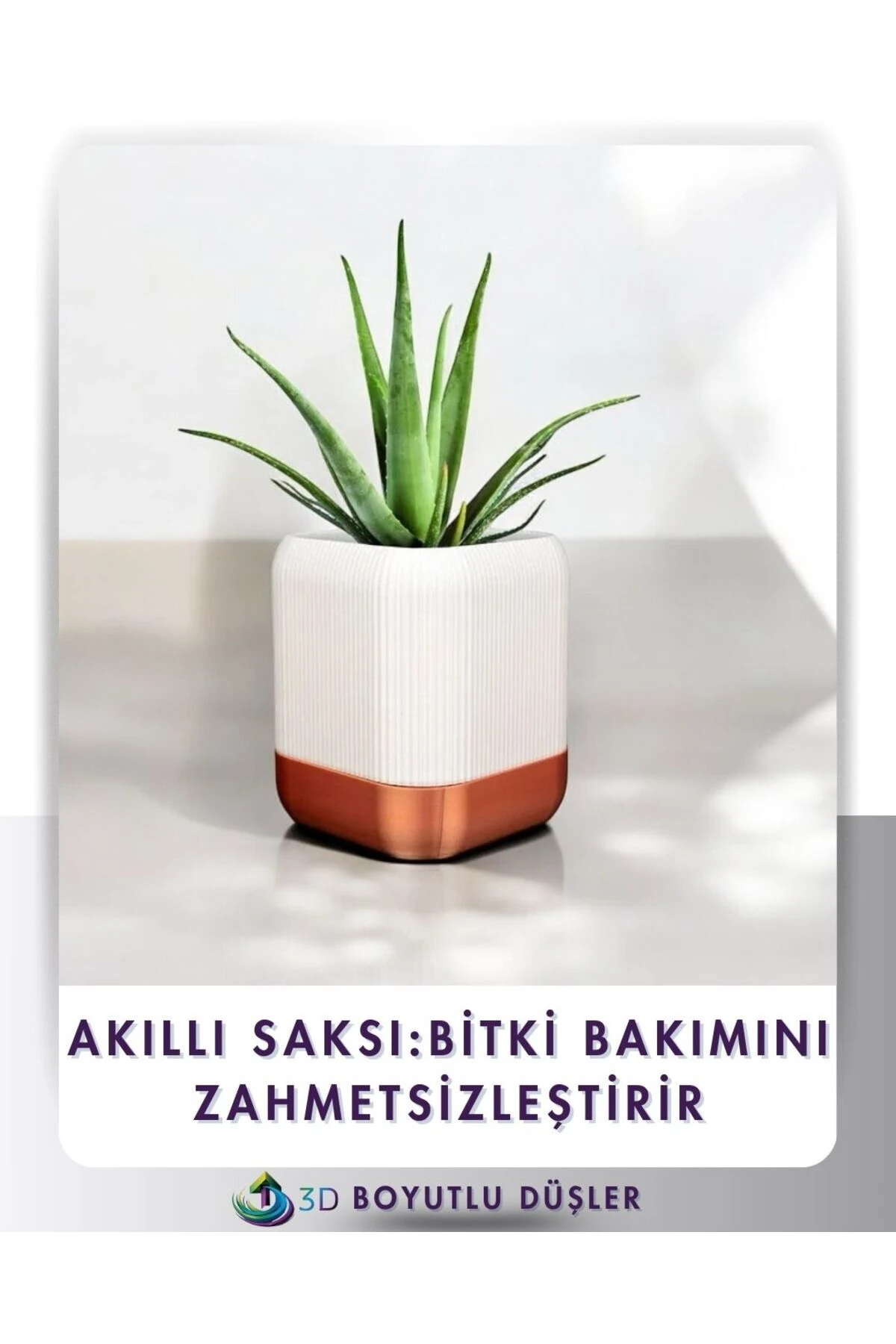 Akıllı saksı Modern ve Şık