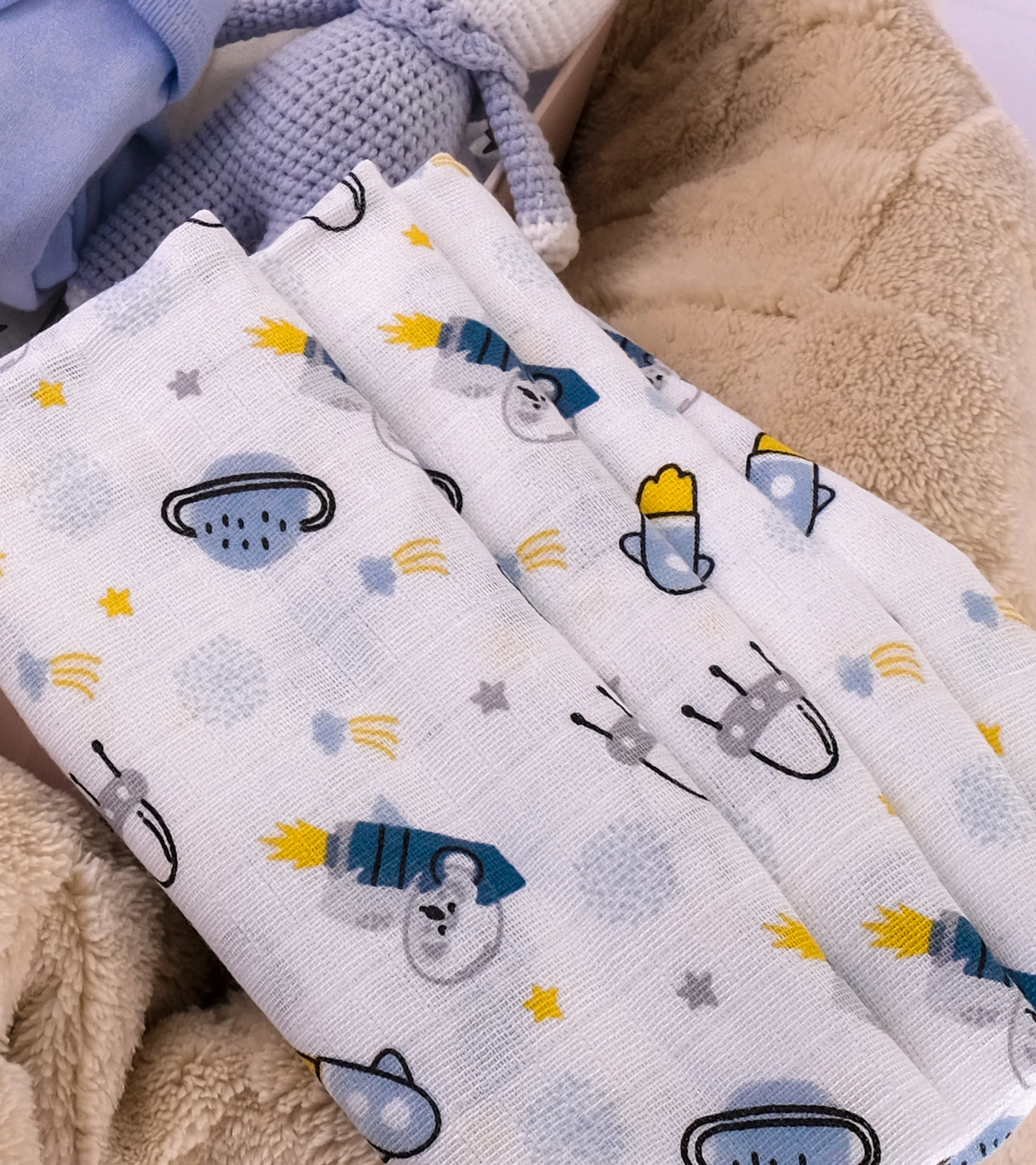 Nova Yenidoğan Erkek Bebek Hediye Kutusu