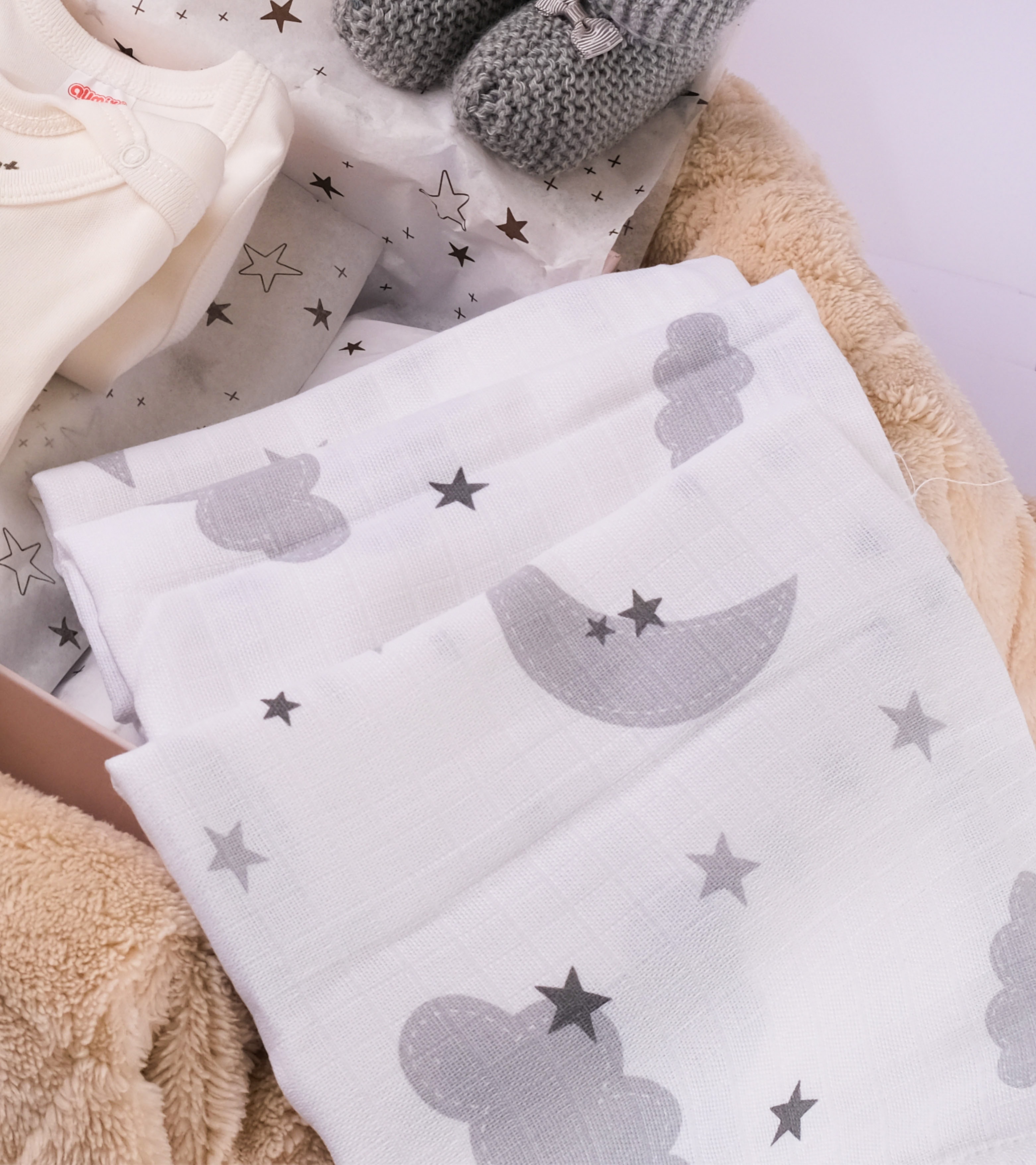 Hera Yenidoğan Unisex Bebek Hediye Kutusu