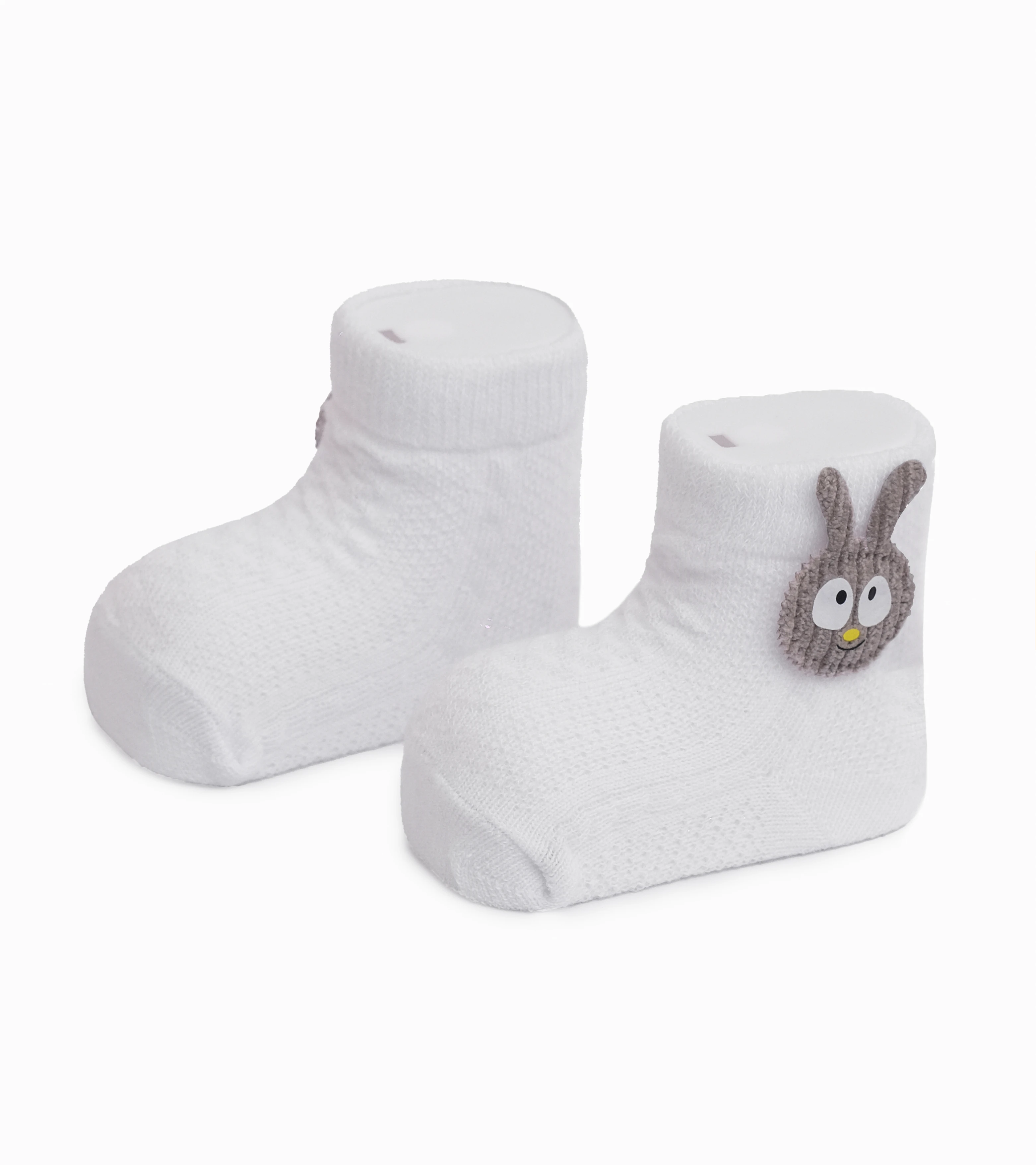 Süslü Çoraplar - Beyaz