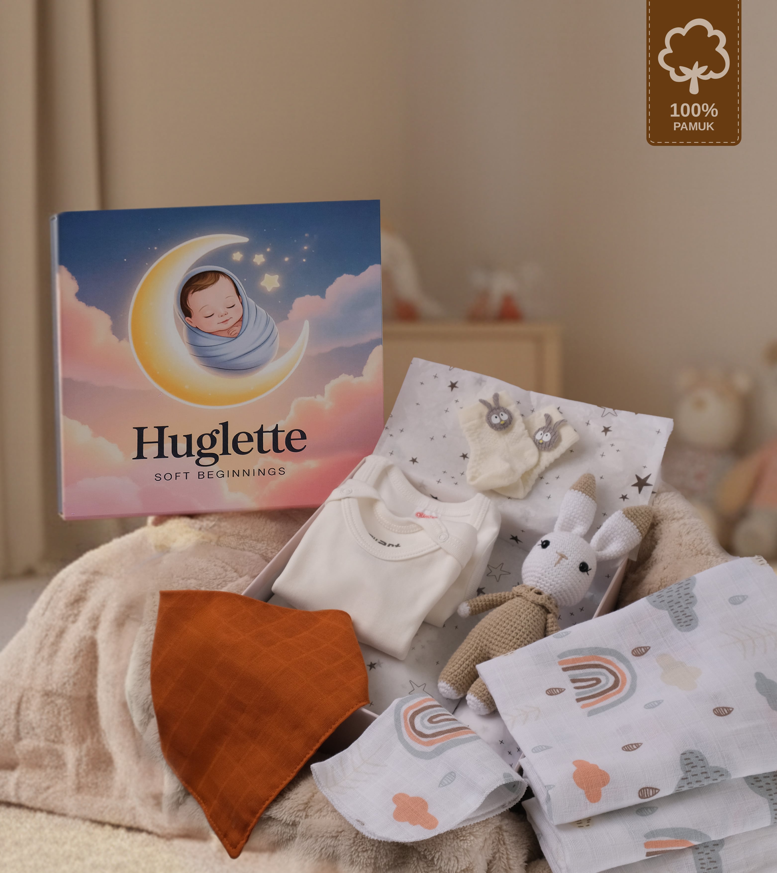 Nova Yenidoğan Unisex Bebek Hediye Kutusu