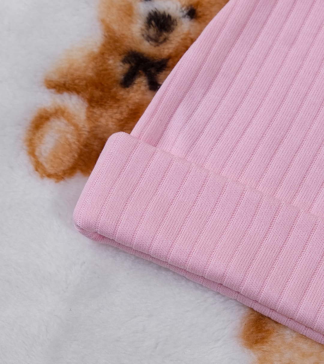 Bebek Tahta Armalı 4'lü Pamuklu Bere