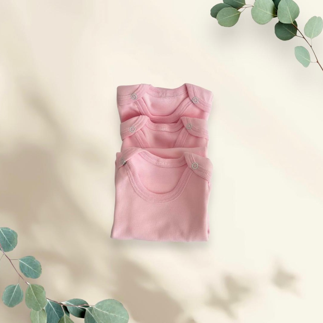 Kız Bebek 3'lü Uzun Kol Body