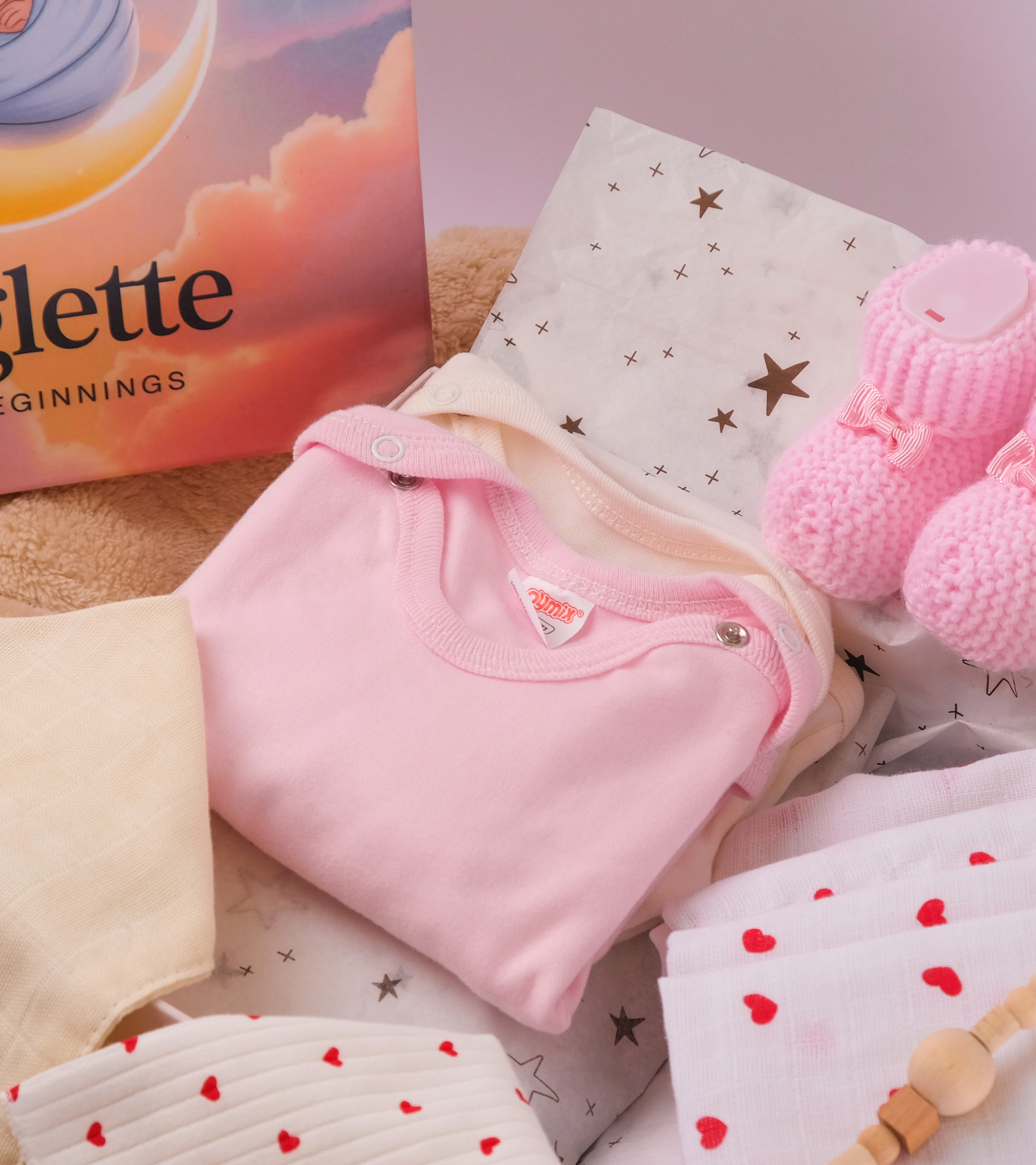 Hera Yenidoğan Kız Bebek Hediye Kutusu