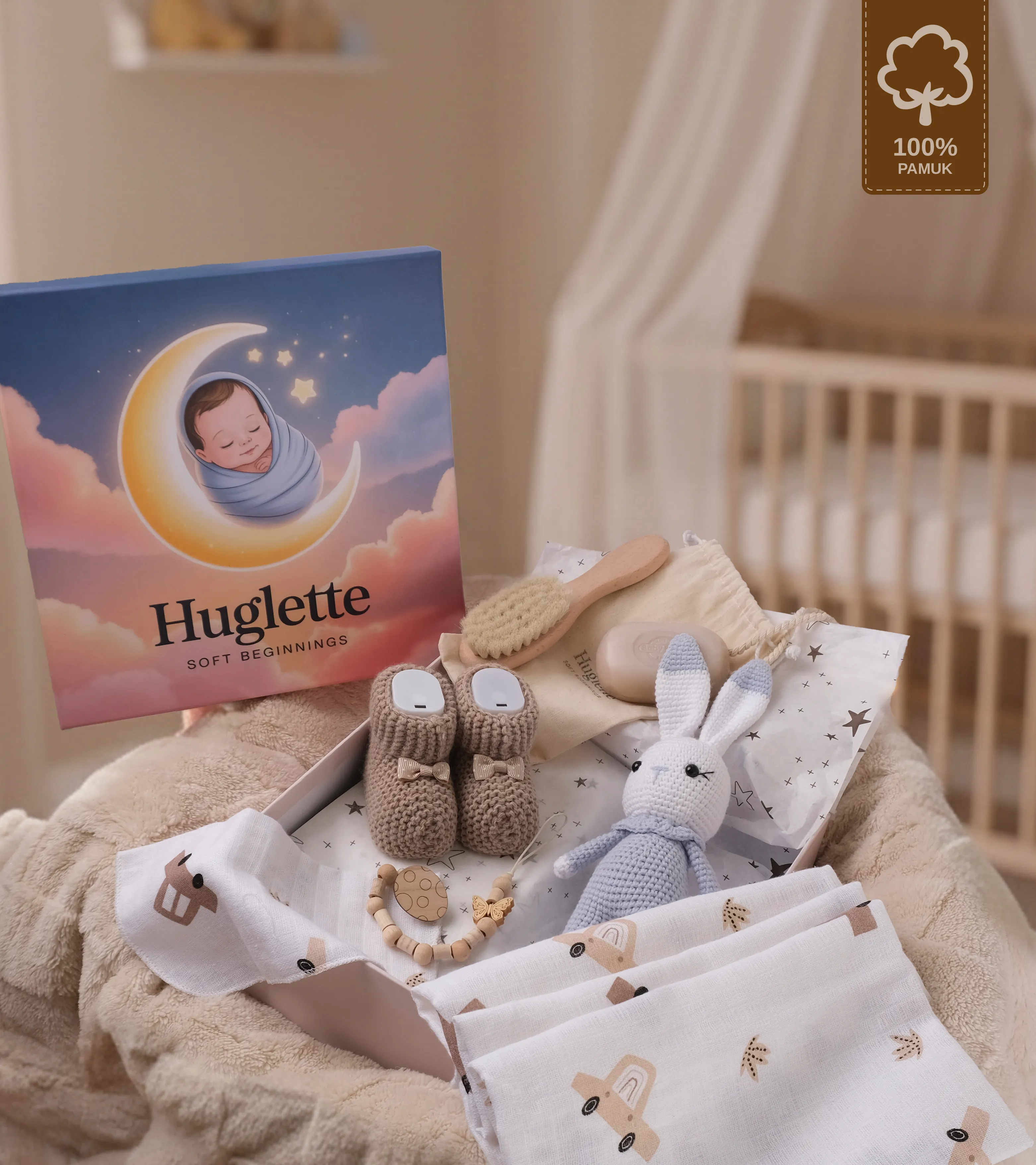 Winny Yenidoğan Erkek Bebek Hediye Kutusu