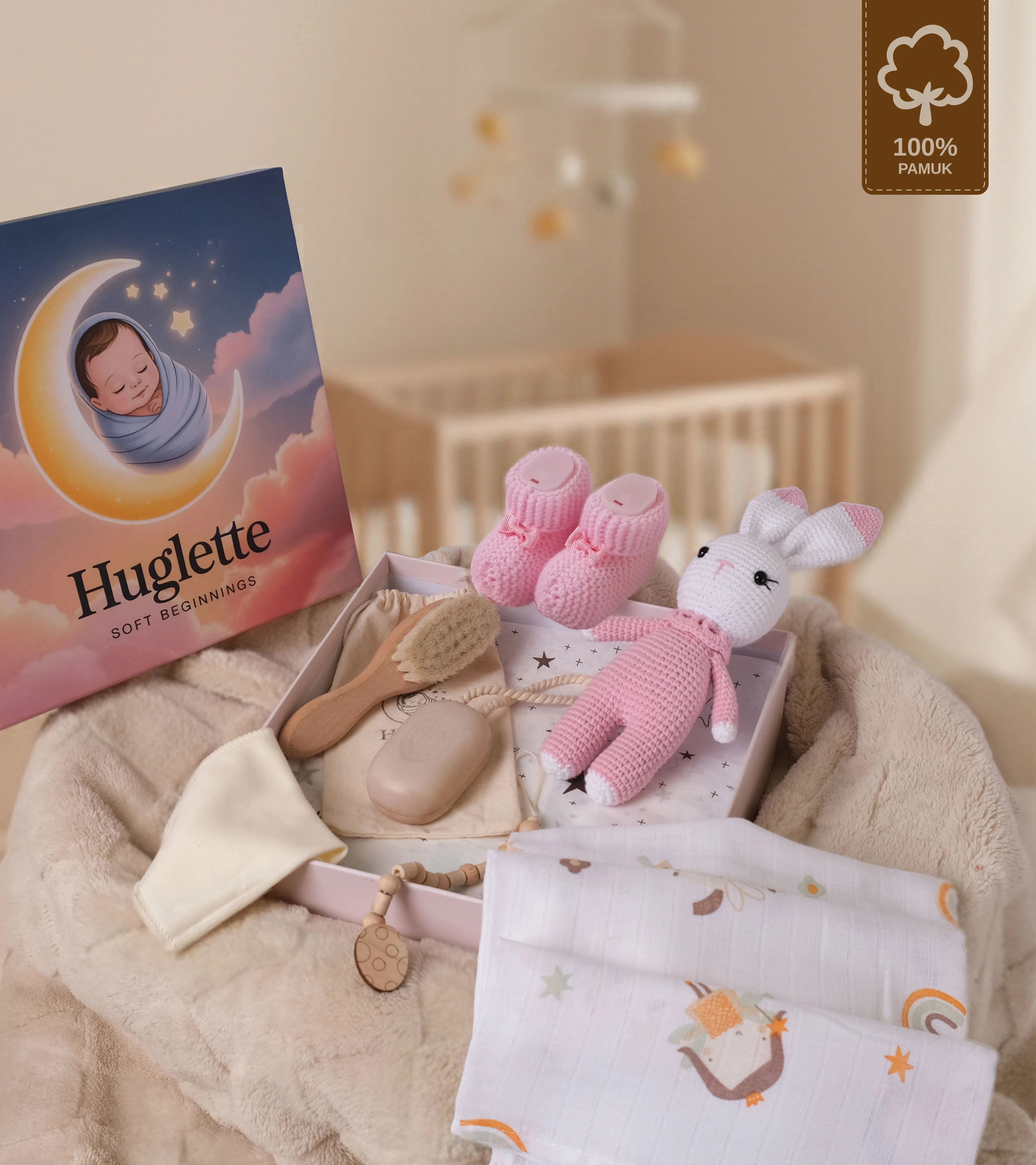 Winny Yenidoğan Kız Bebek Hediye Kutusu