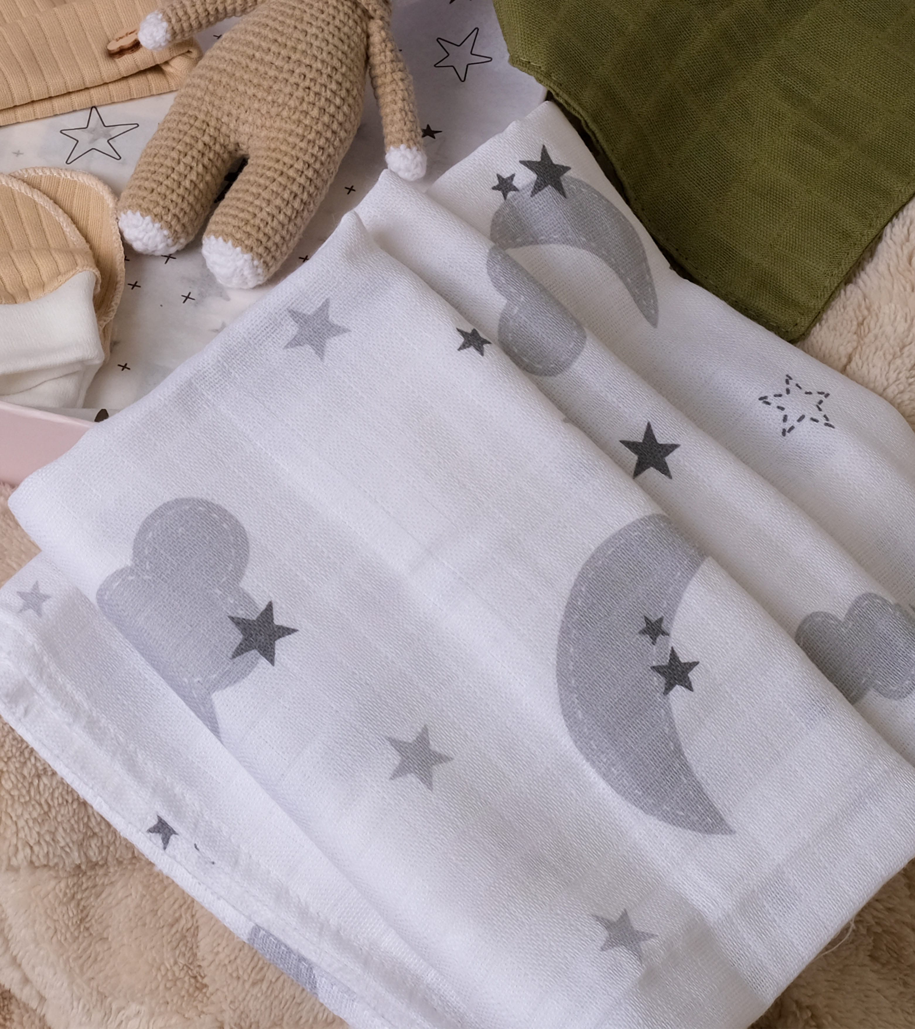 Leo Yenidoğan Unisex Bebek Hediye Kutusu