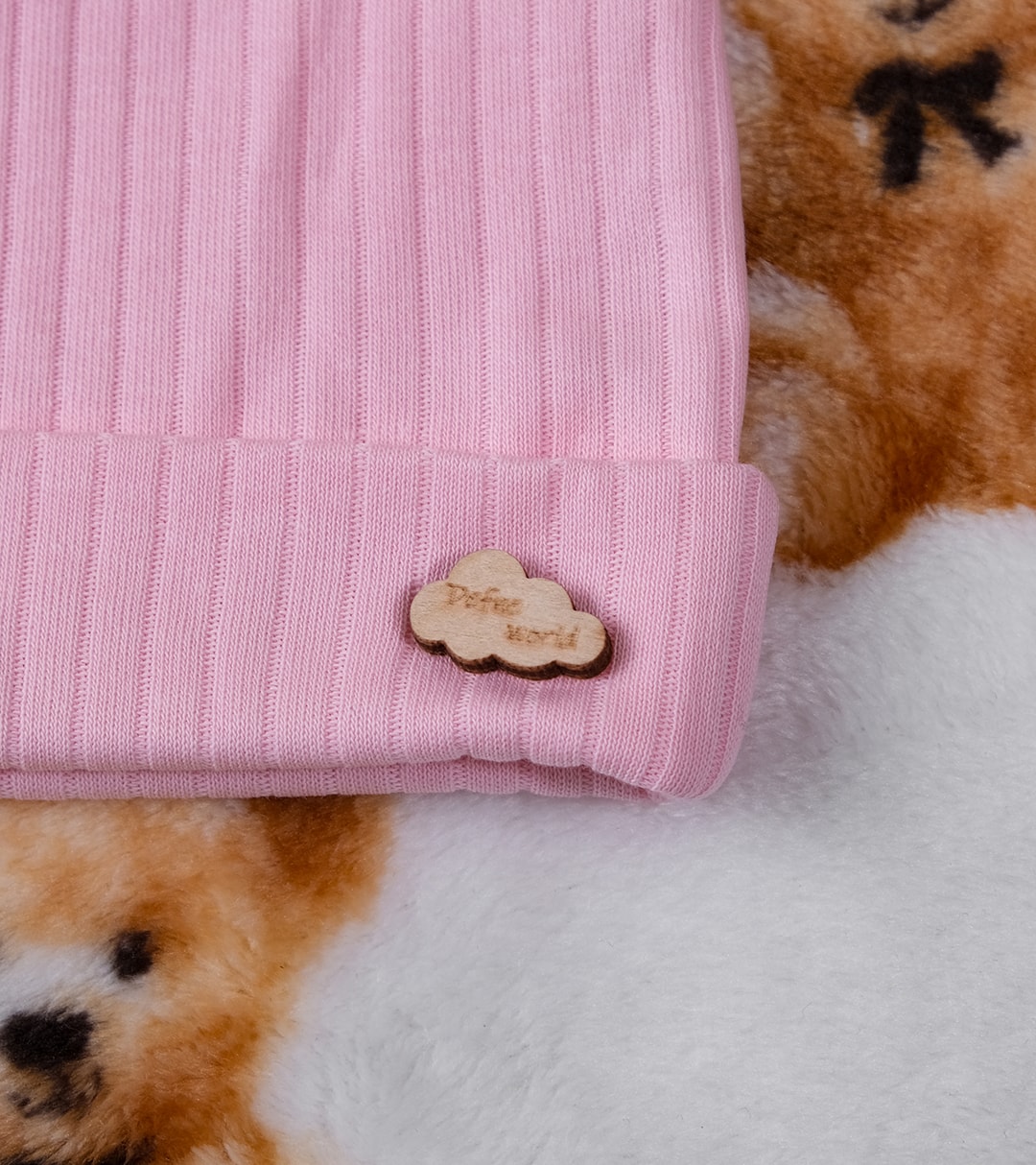 Bebek Tahta Armalı 4'lü Pamuklu Bere