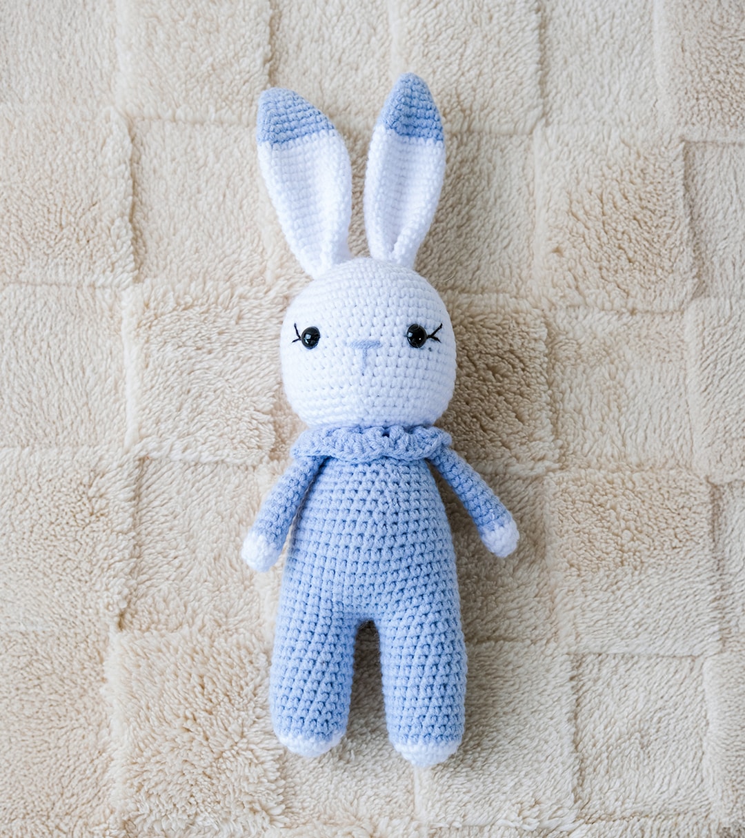 Amigurumi Organik Örgü Oyuncak Tavşan