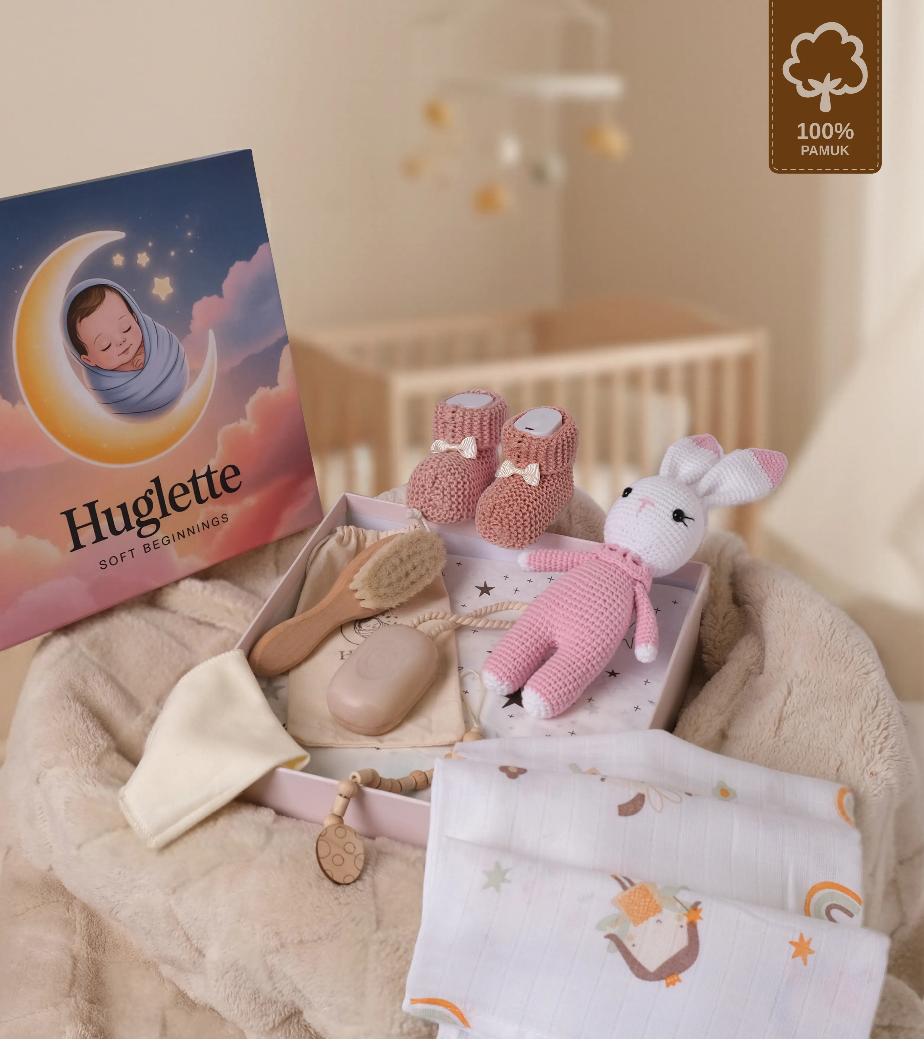 Winny Yenidoğan Kız Bebek Hediye Kutusu