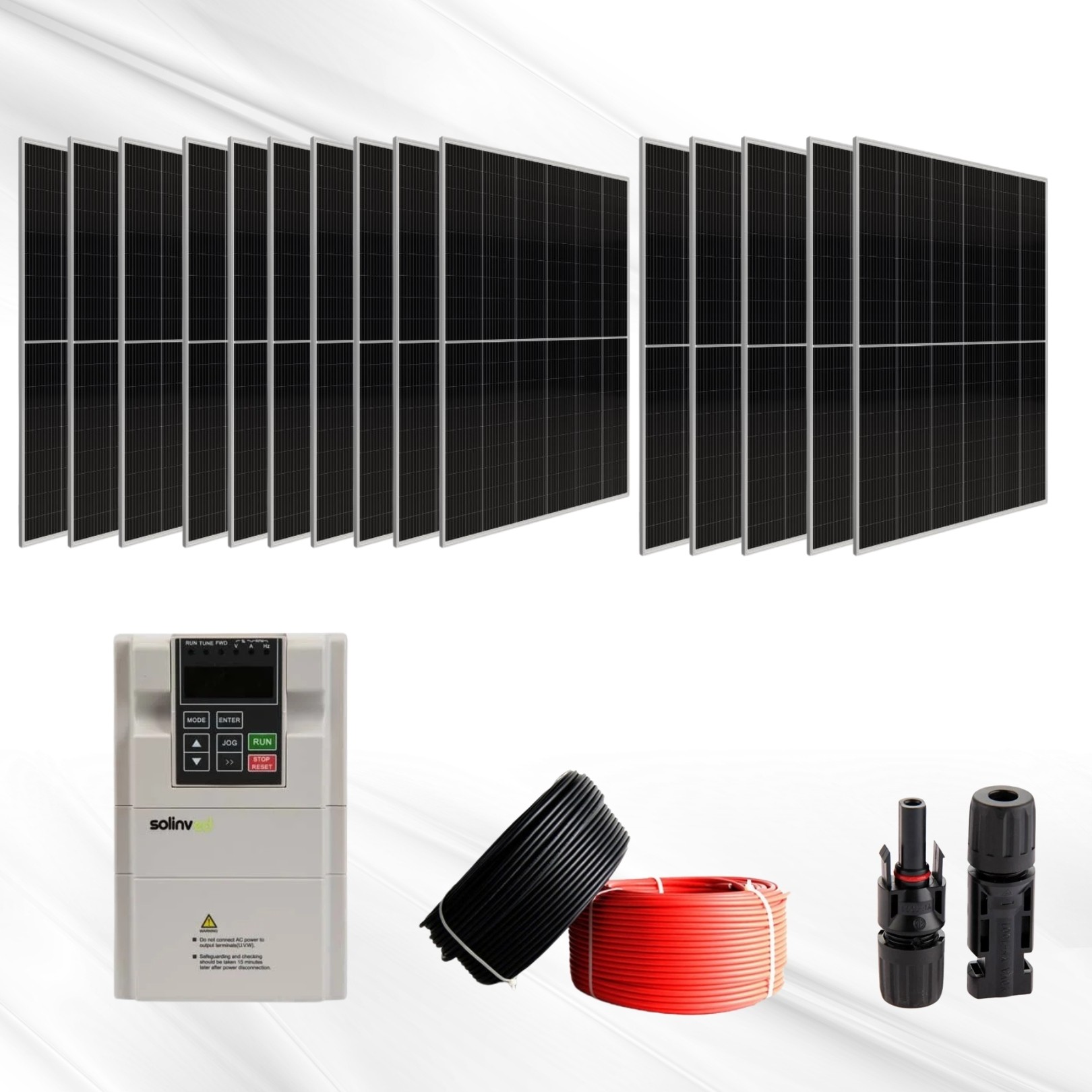 SolarFlow T7 – 7.5HP Güneş Enerjili Yüksek Debili Tarla Sulama Paketi