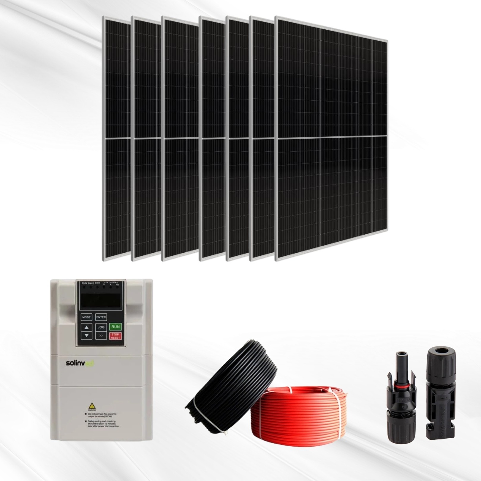 SolarFlow M3 – 3HP Güneş Enerjili Tarla Sulama Paketi