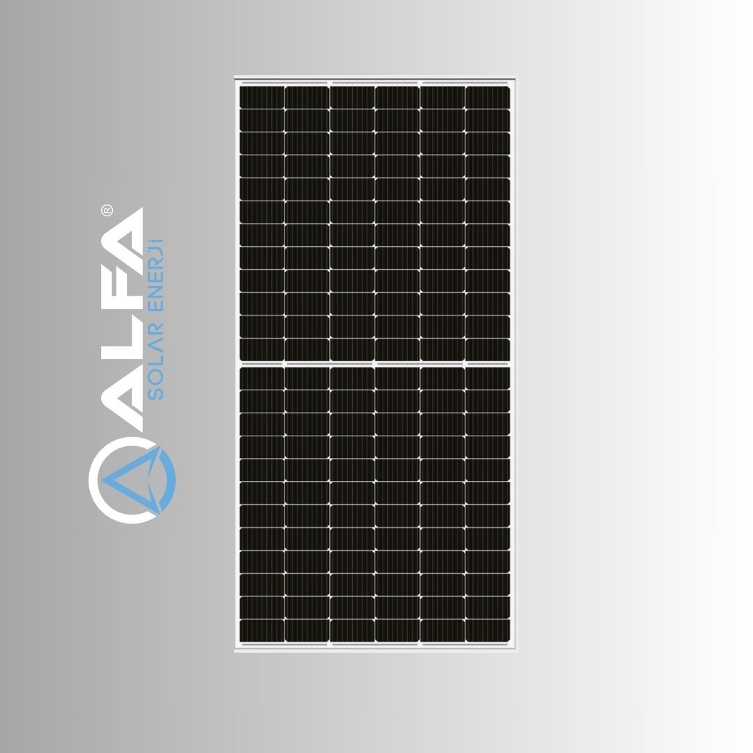 Alfa Solar 455 Wp Half-Cut Monokristal Güneş Enerjisi Paneli