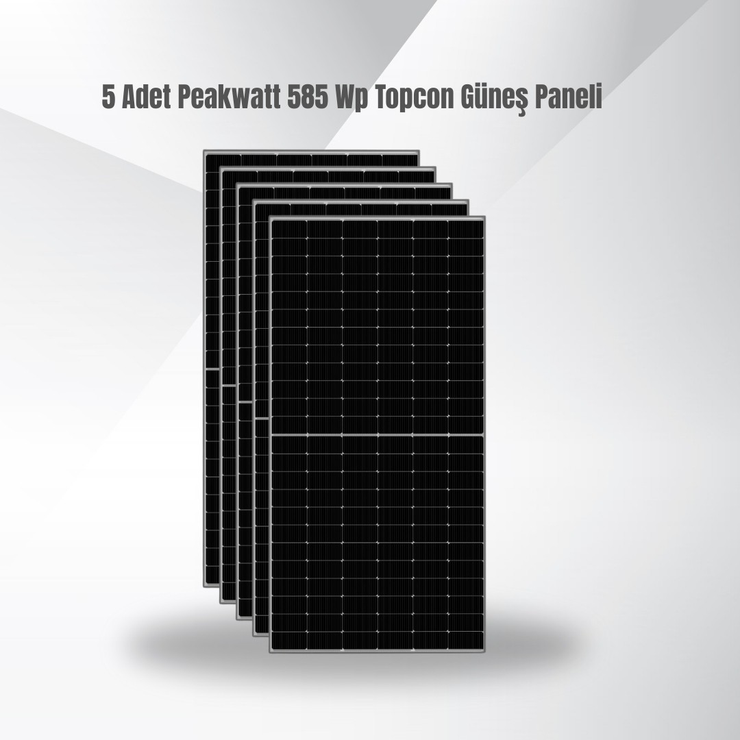 Asterion 6.2kW Güneş Enerjisi Paketi – 2.92 kWp Panel + 5.12 kWh Batarya ile Hibrit Solar Sistem