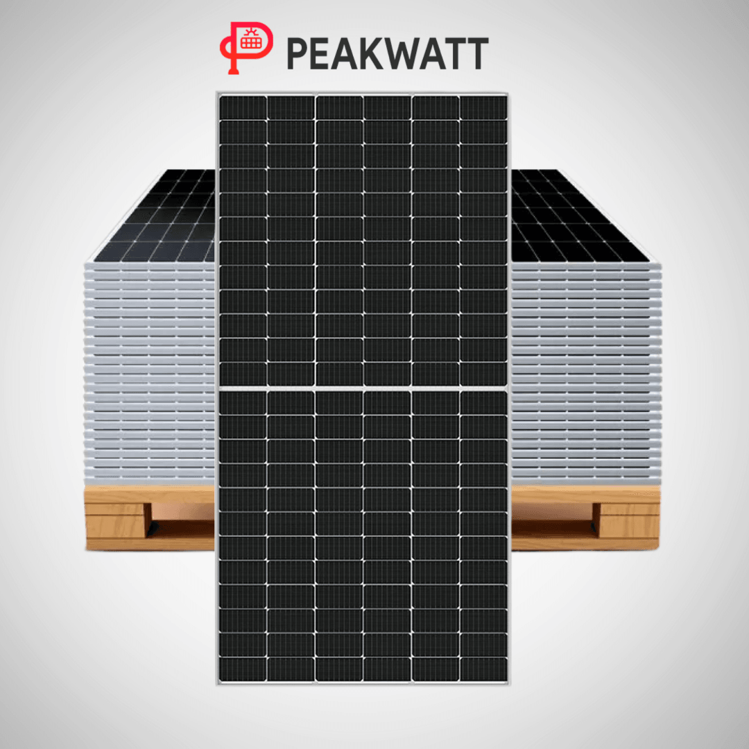 1 Palet 27 Adet Peakwatt  550 Wp Half-Cut Bifacial Mono Güneş Enerjisi Paneli