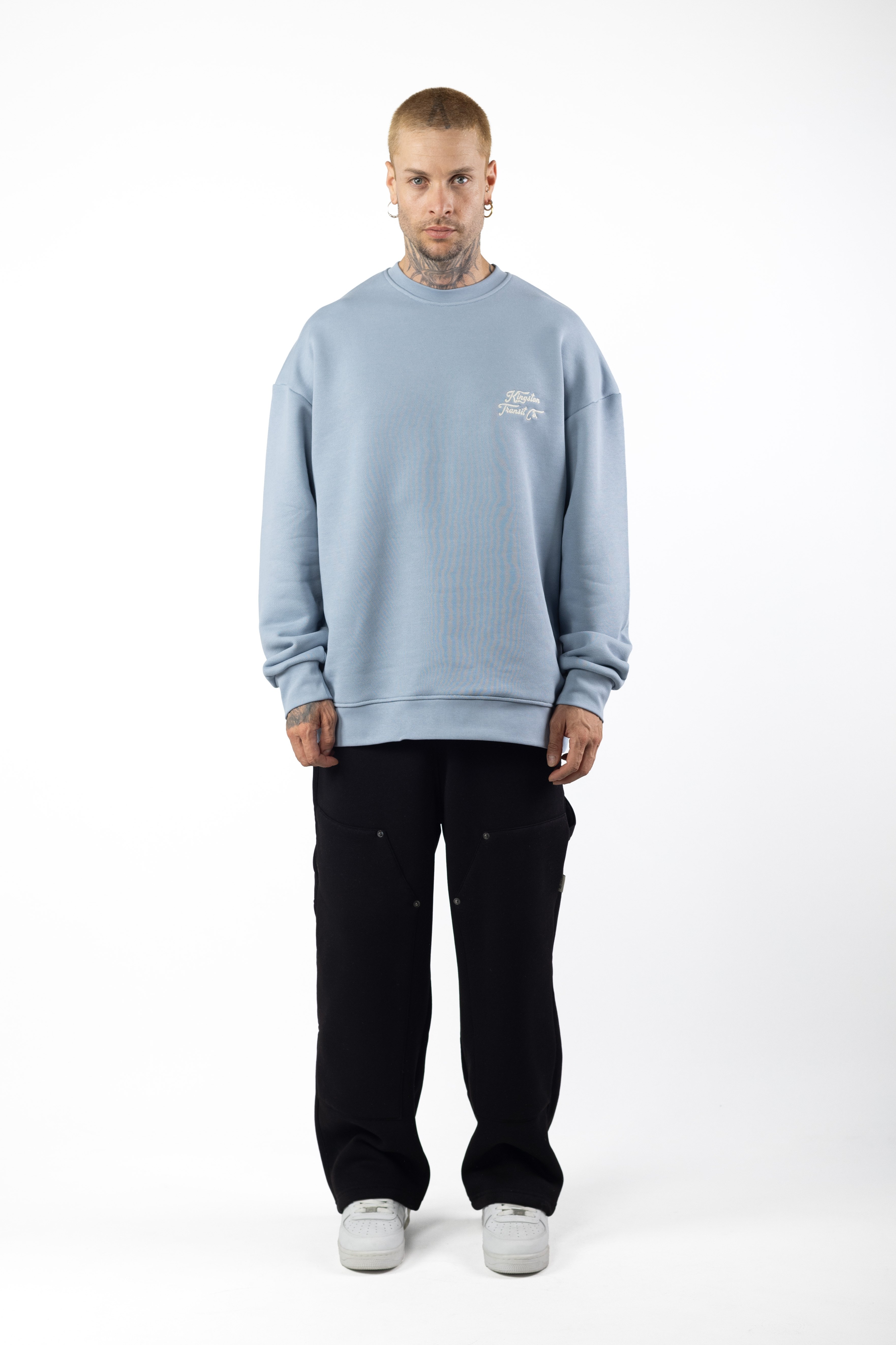 Kingston Transit Co. Nakış İşlemeli Sweatshirt 1015