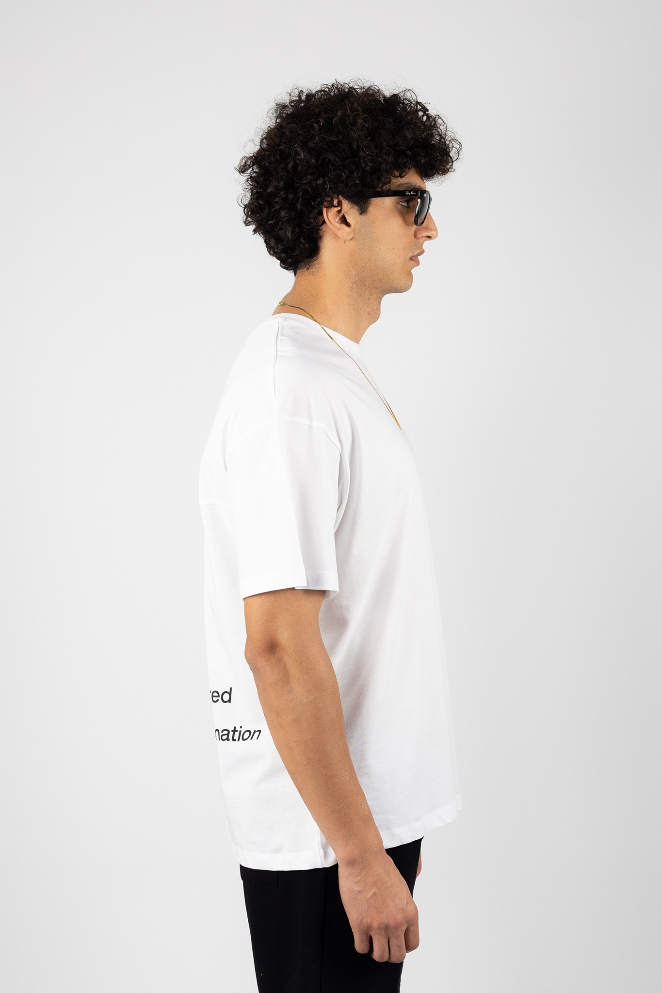 Ön ve Arka Baskılı Oversized T-Shirt 850