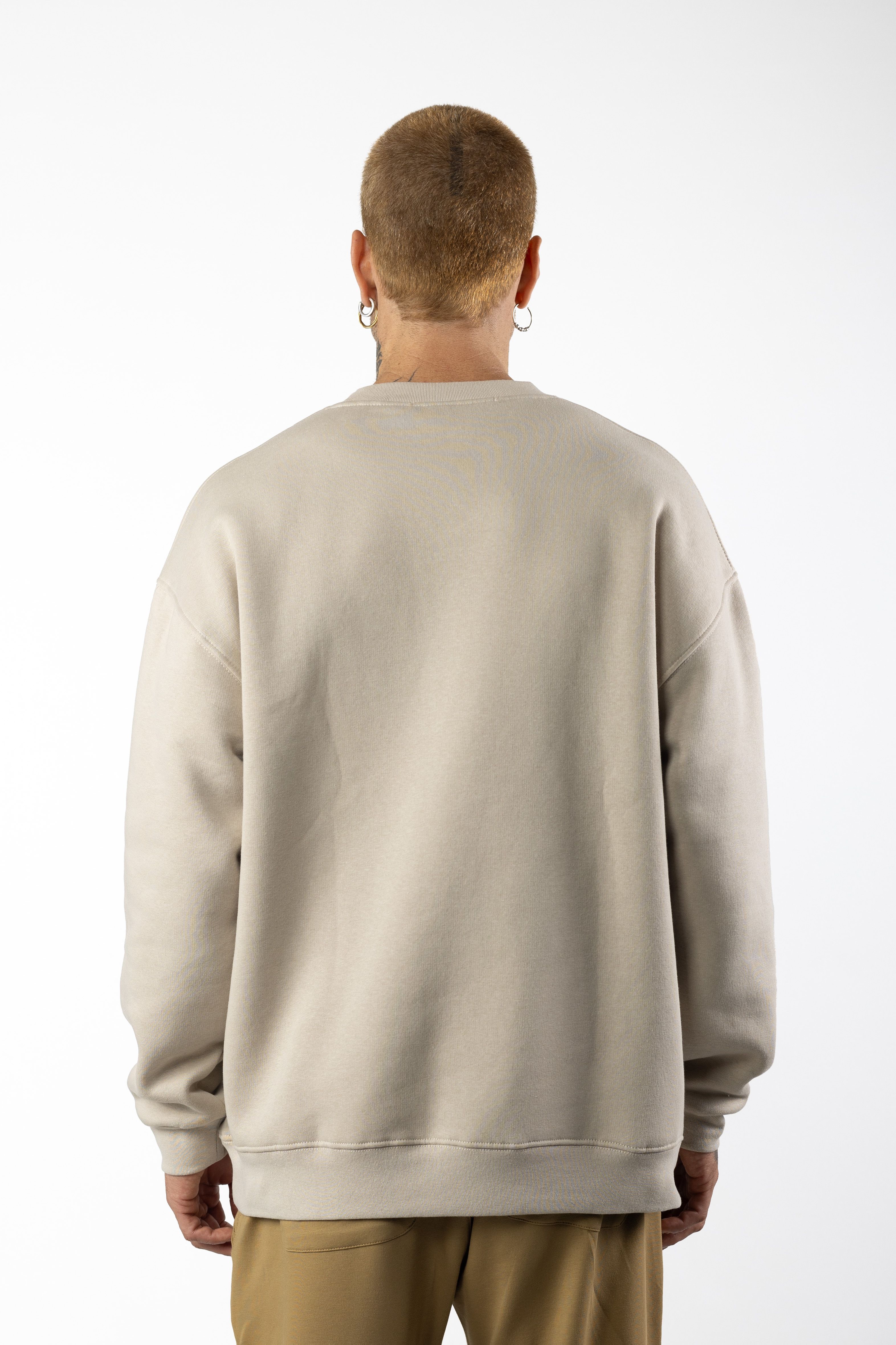 SAW/Reallies Nakış İşlemeli Oversized Sweatshirt 1035