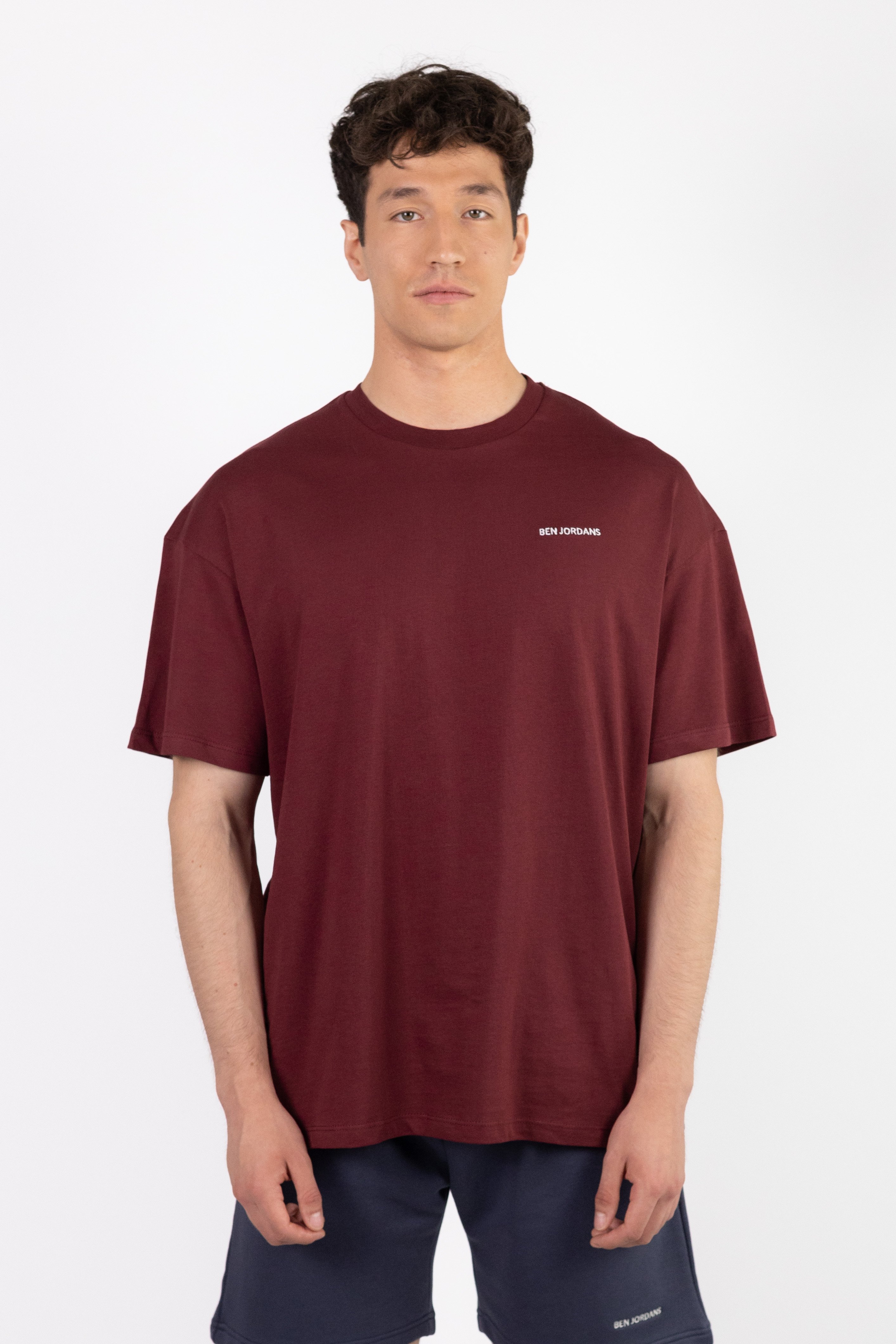 Ben Jordans Special Relaxfit T-Shirt - Bordo