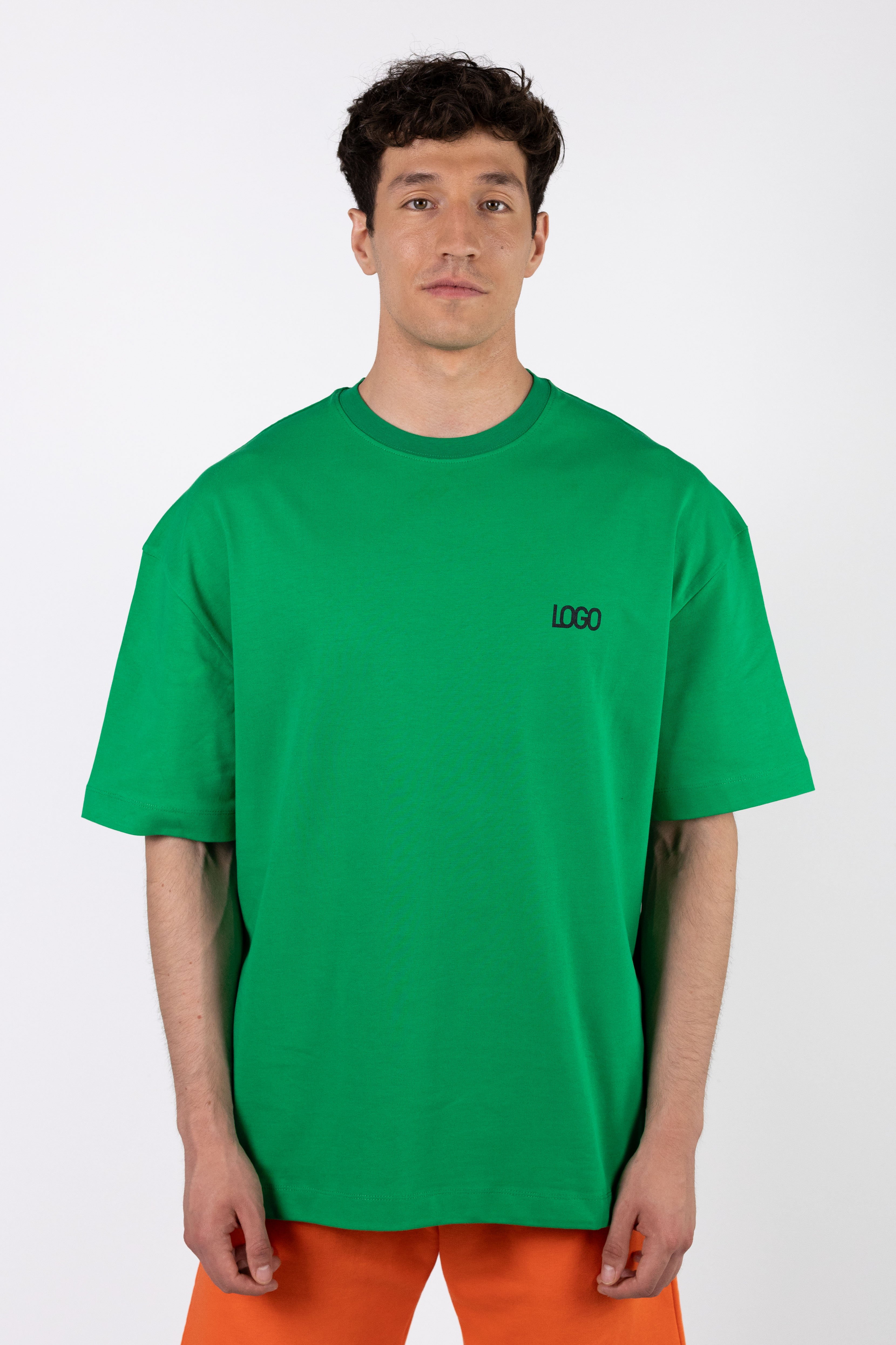 Oversized Baskılı T-Shirt