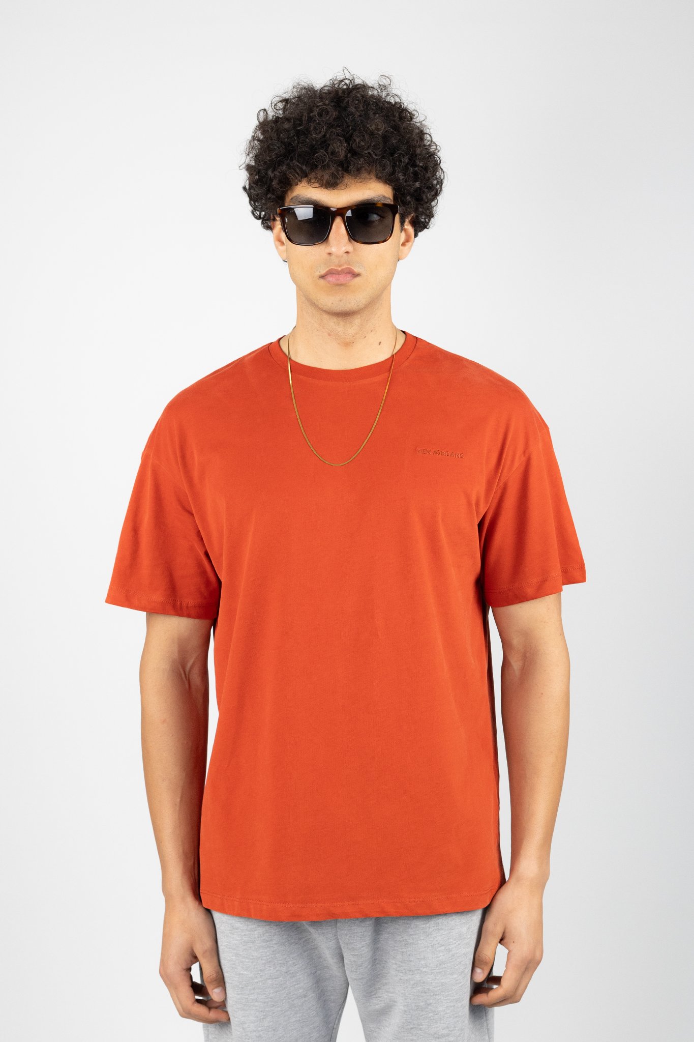 Ben Jordans Special Oversized T-Shirt - Kiremit