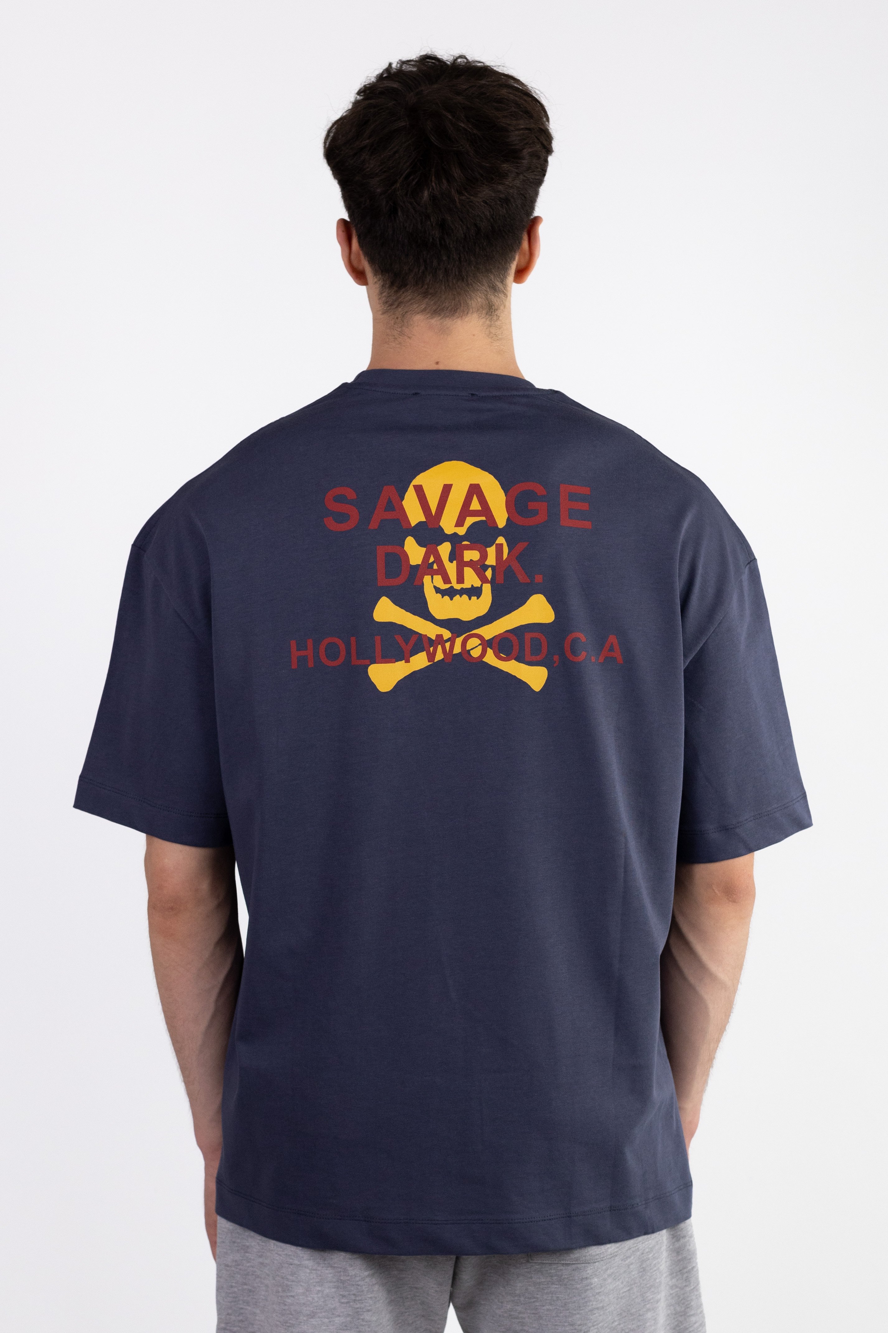 Oversized Baskılı T-Shirt
