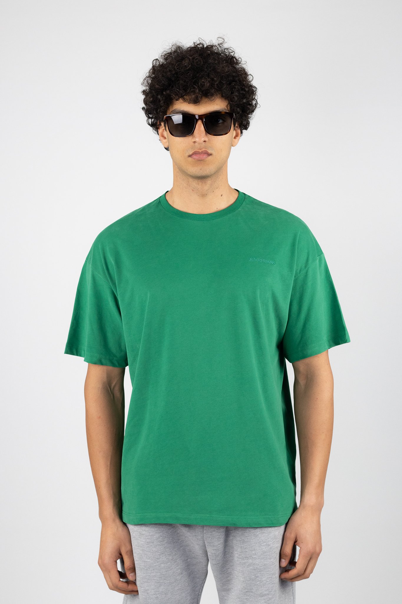 Ben Jordans Special Oversized T-Shirt - Yeşil