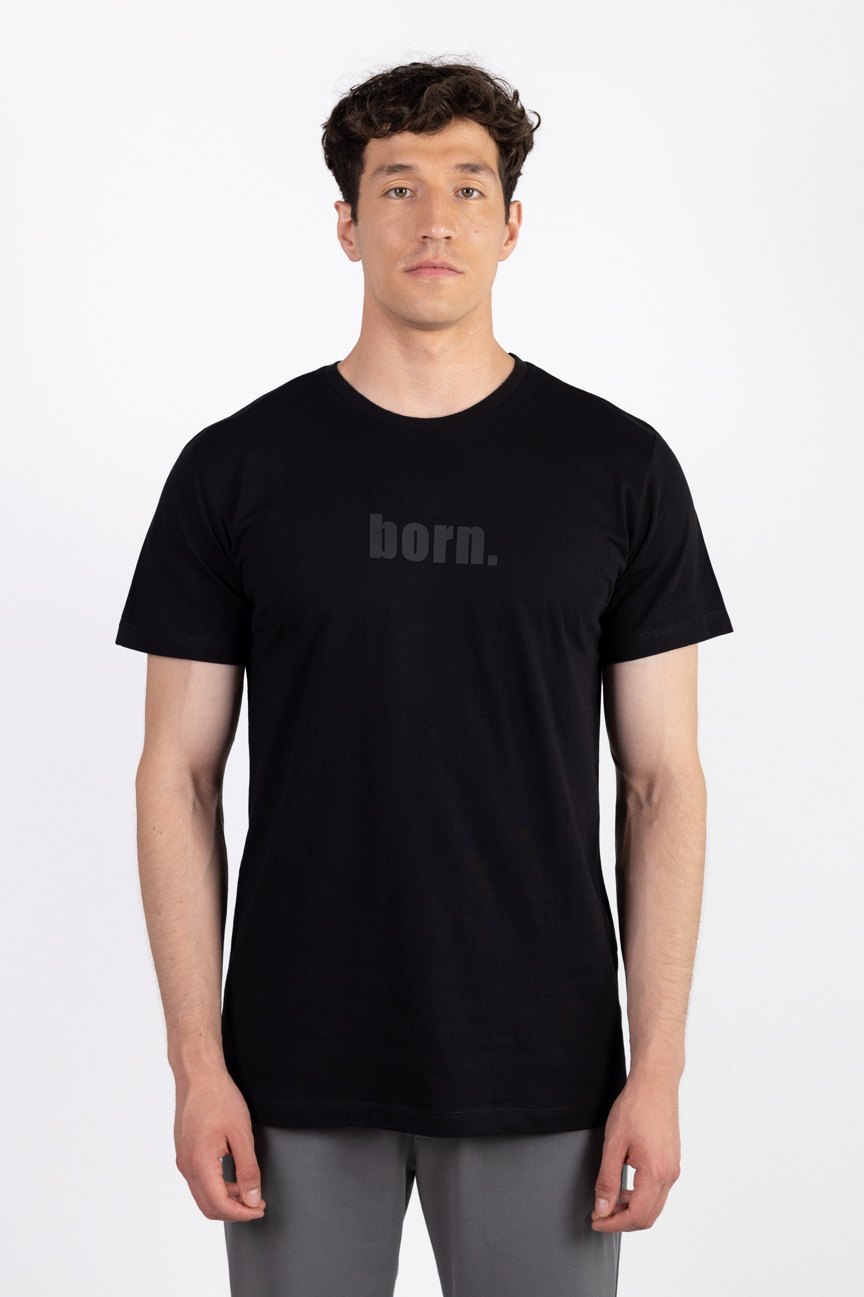 Born Baskılı T-Shirt