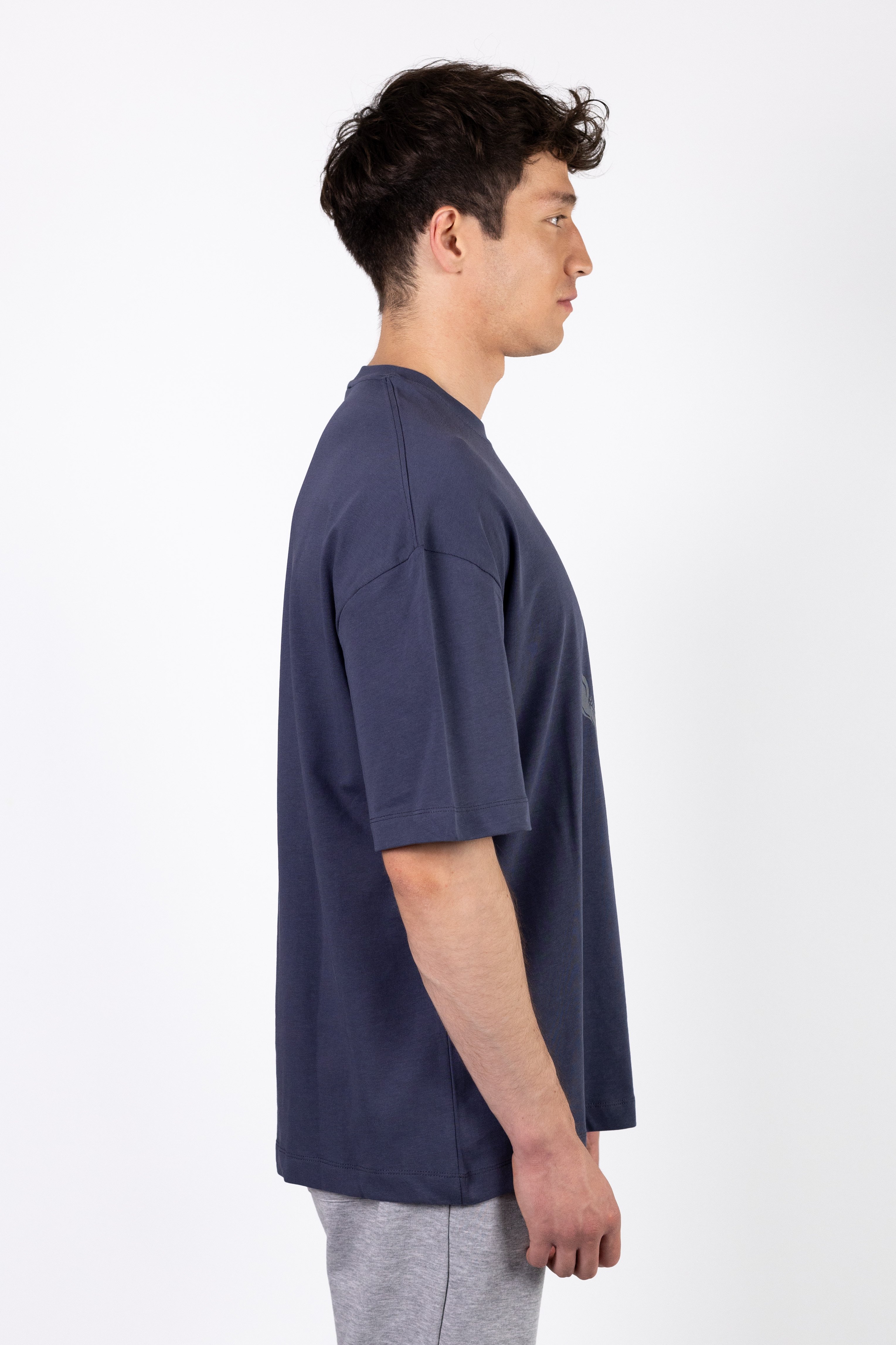 Oversized Baskılı T-Shirt