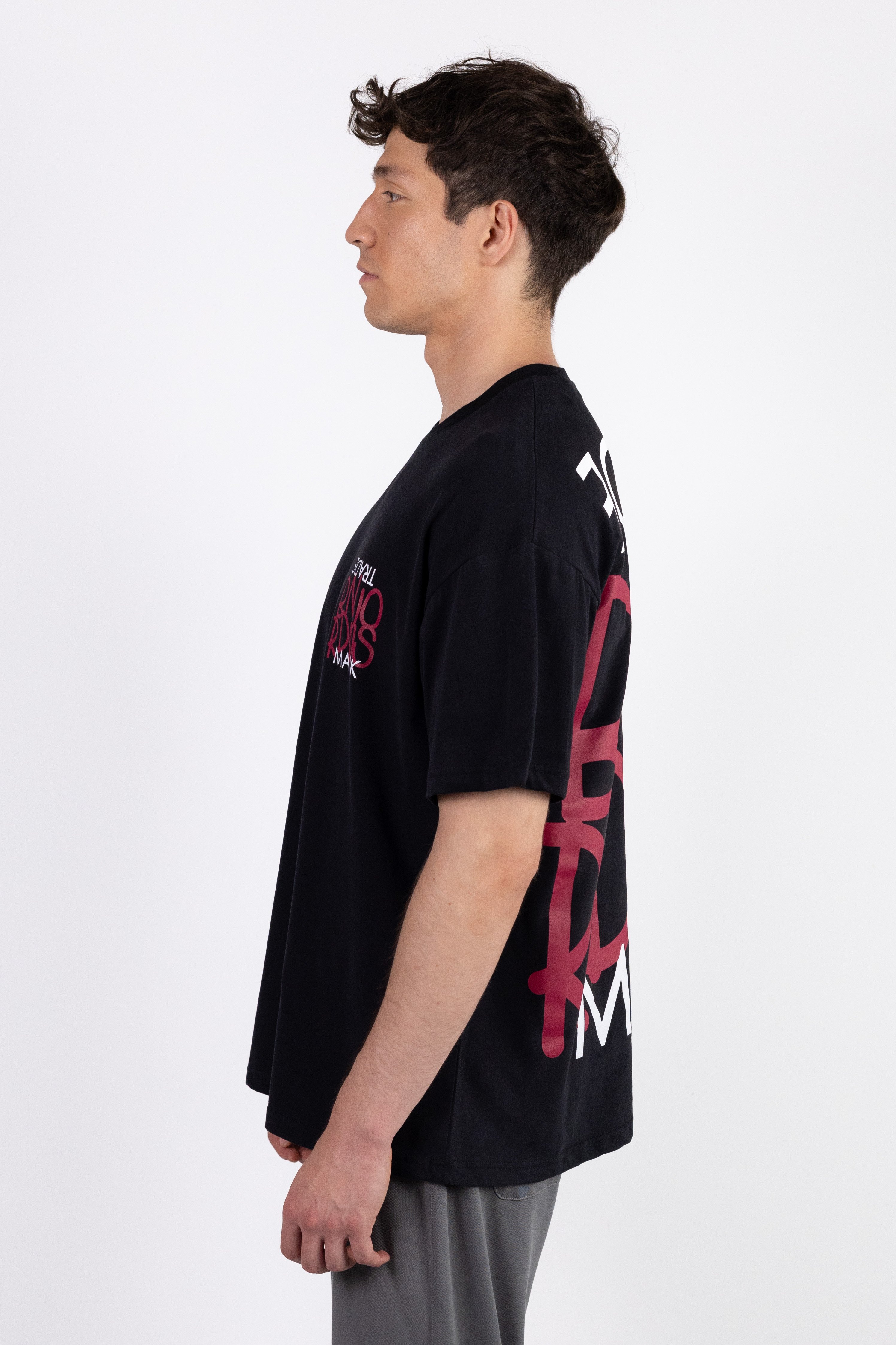 Ben Jordans Trade Mark Ön Arka Baskılı Oversized T-Shirt