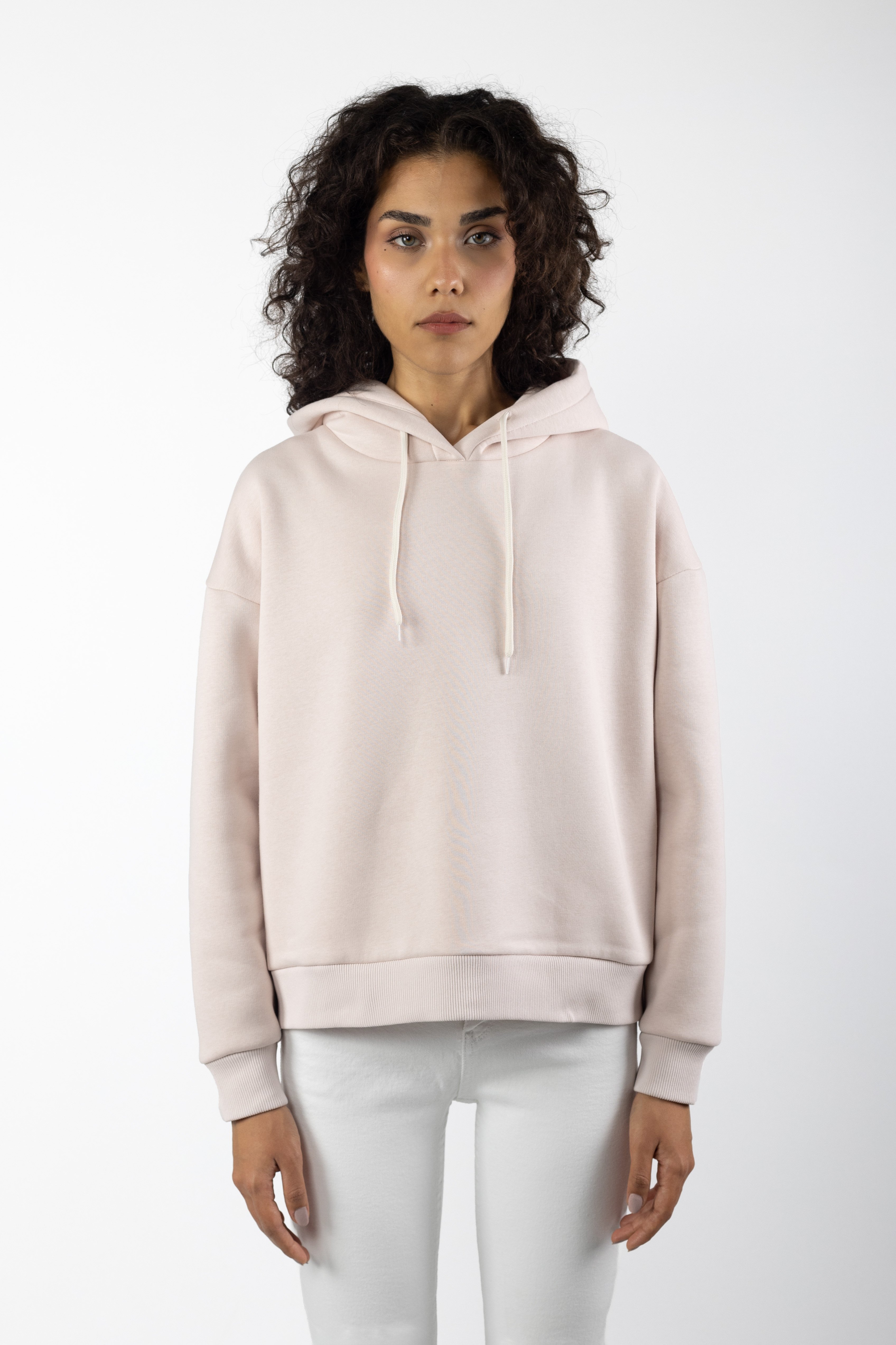 Kapüşonlu Sweatshirt 1040 - Tereyağı