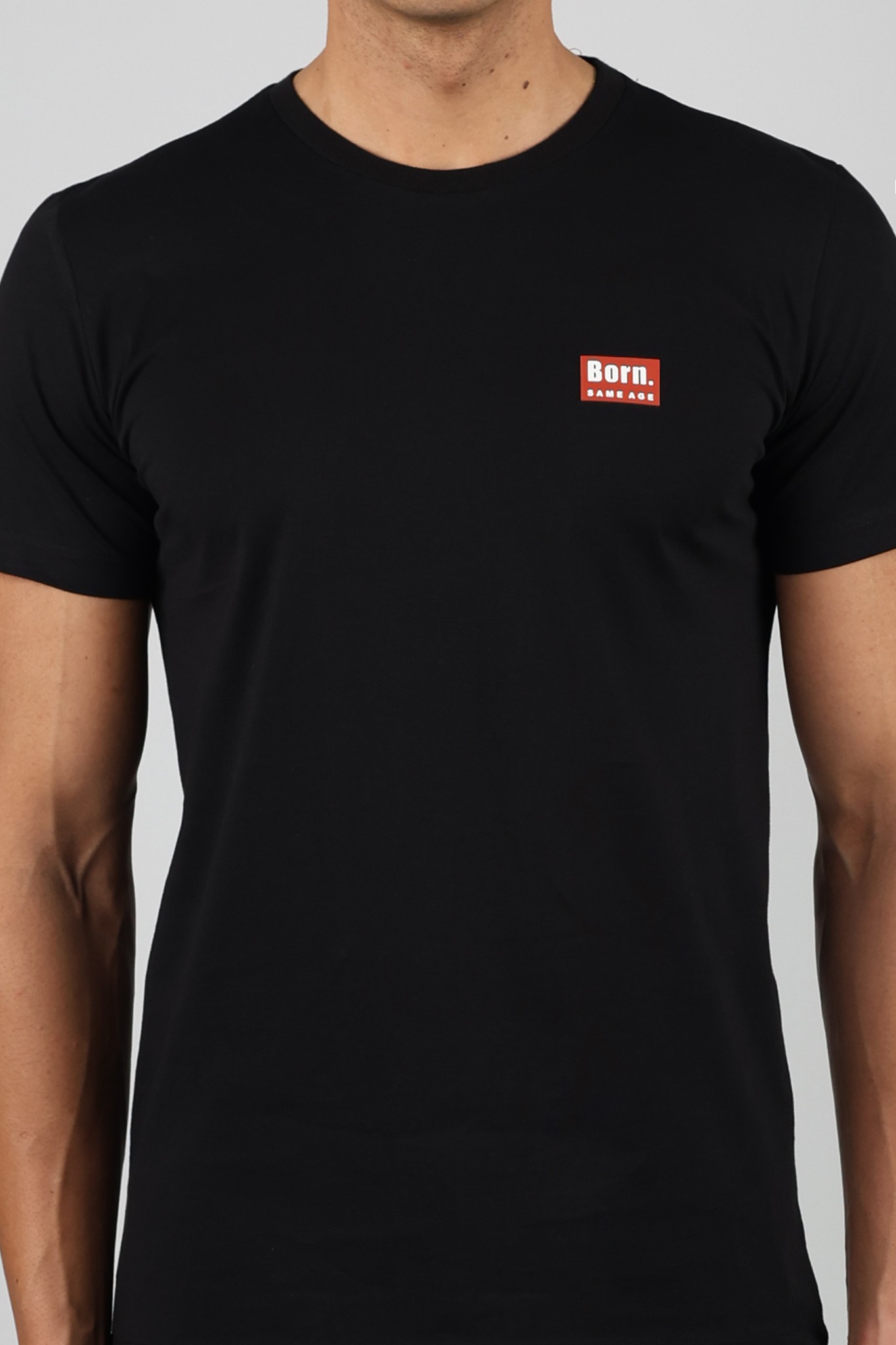 Siyah Born Baskılı T-Shirt 829