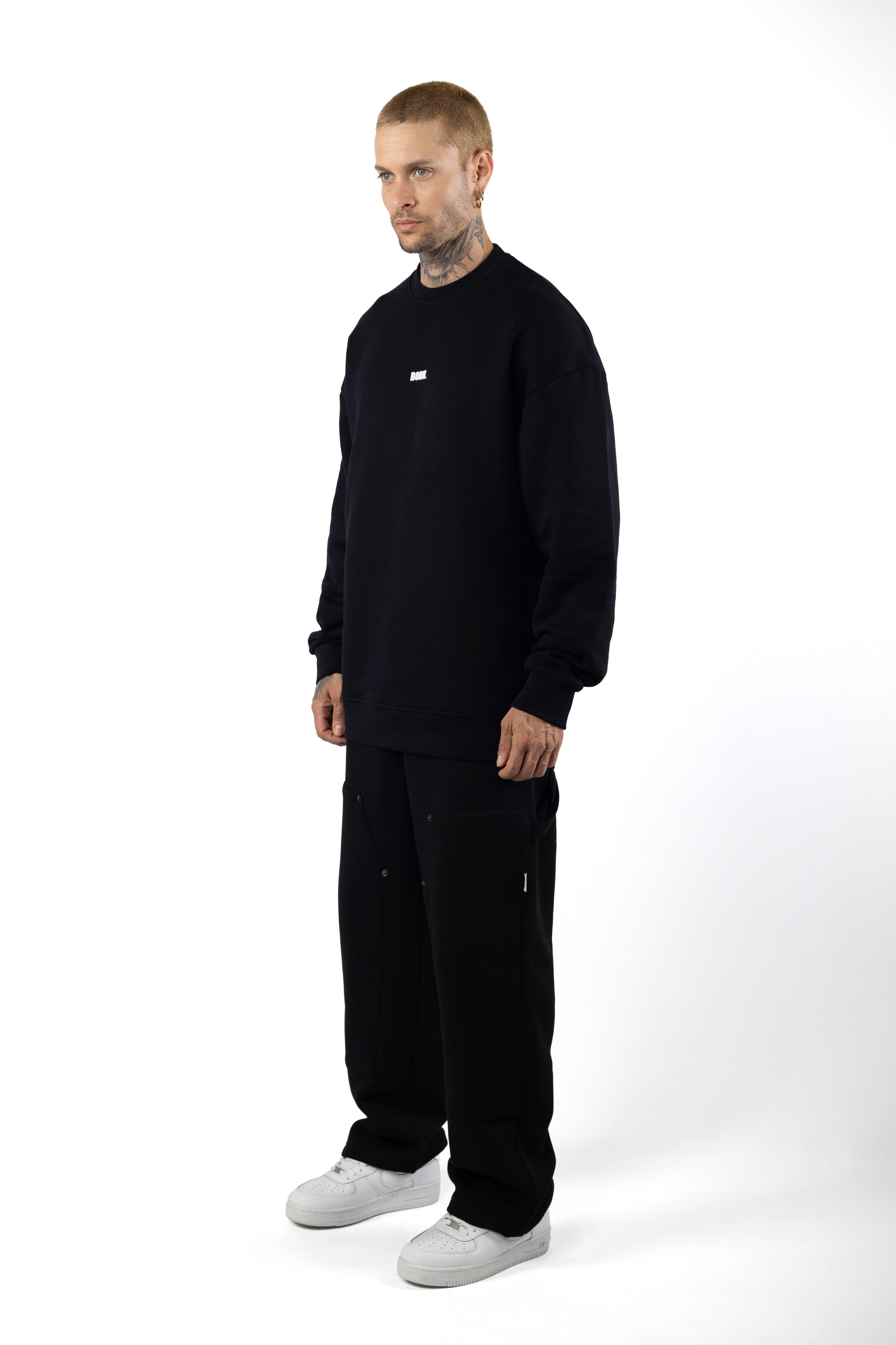 Born Baskılı Oversized Sweatshirt 1013