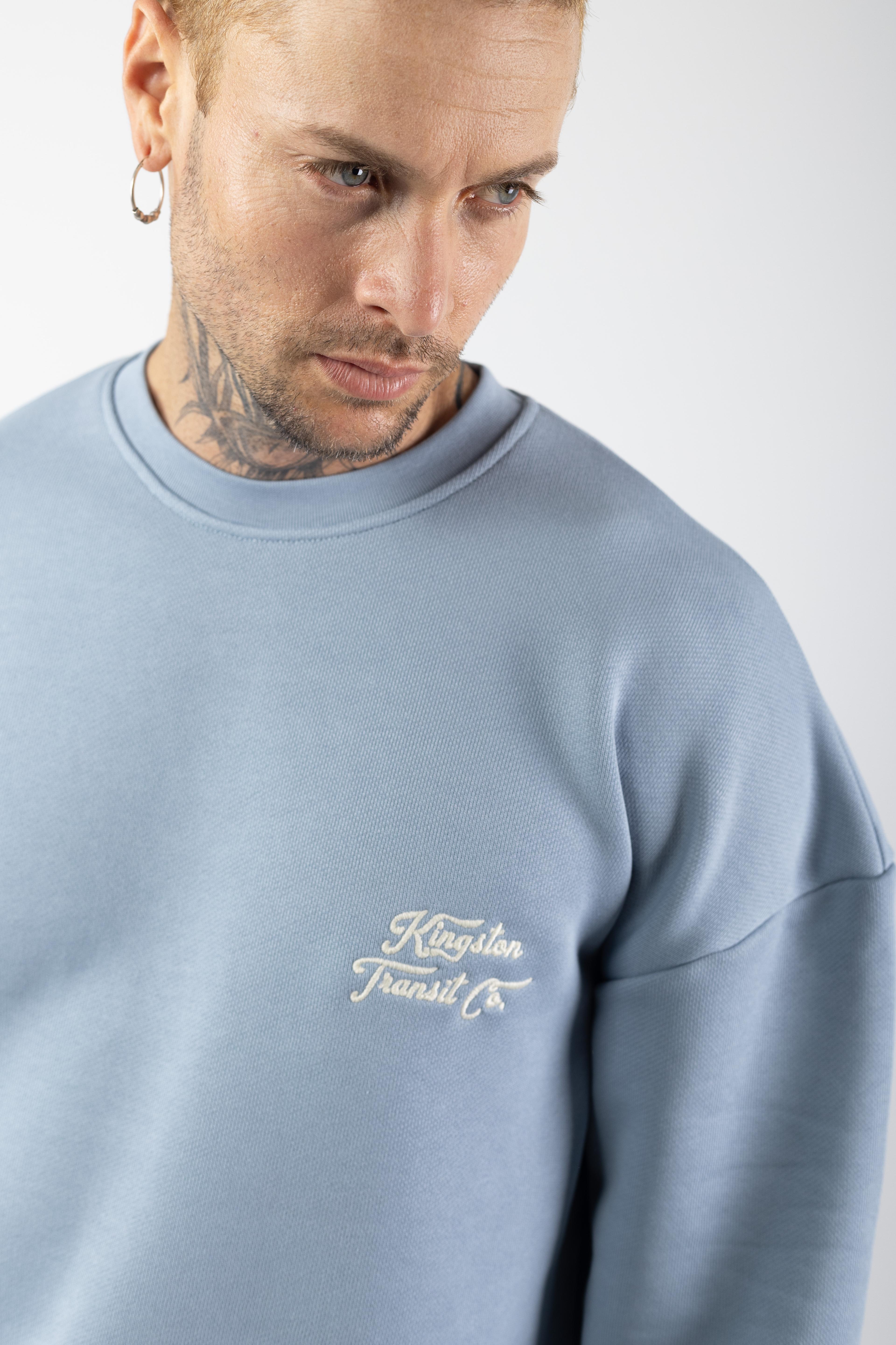 Kingston Transit Co. Nakış İşlemeli Sweatshirt 1015