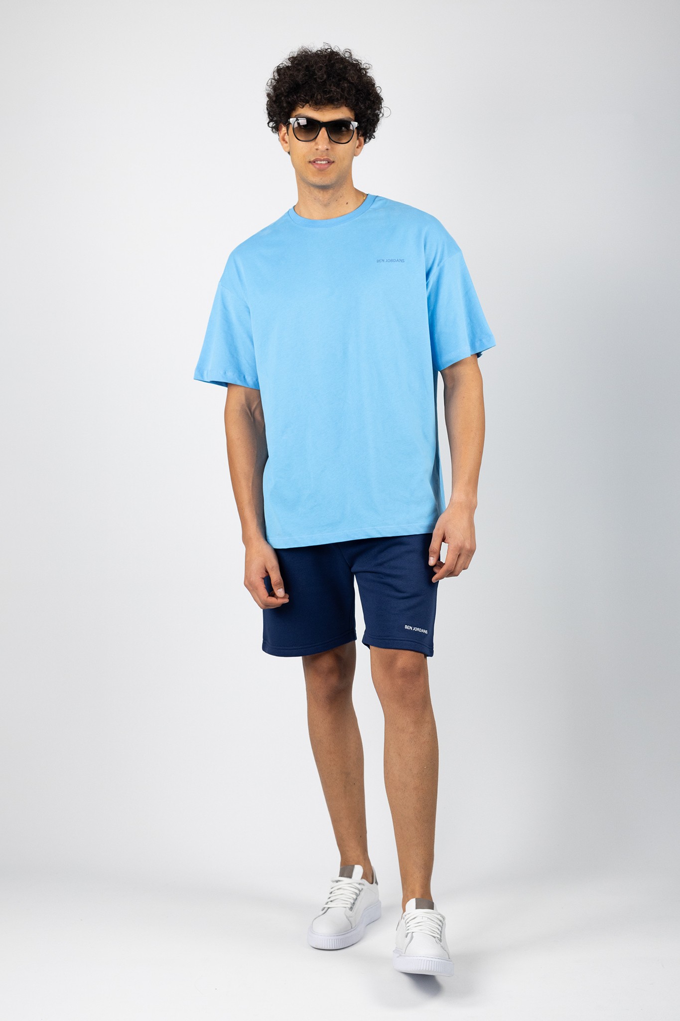 Ben Jordans Special Oversized T-Shirt - Mavi