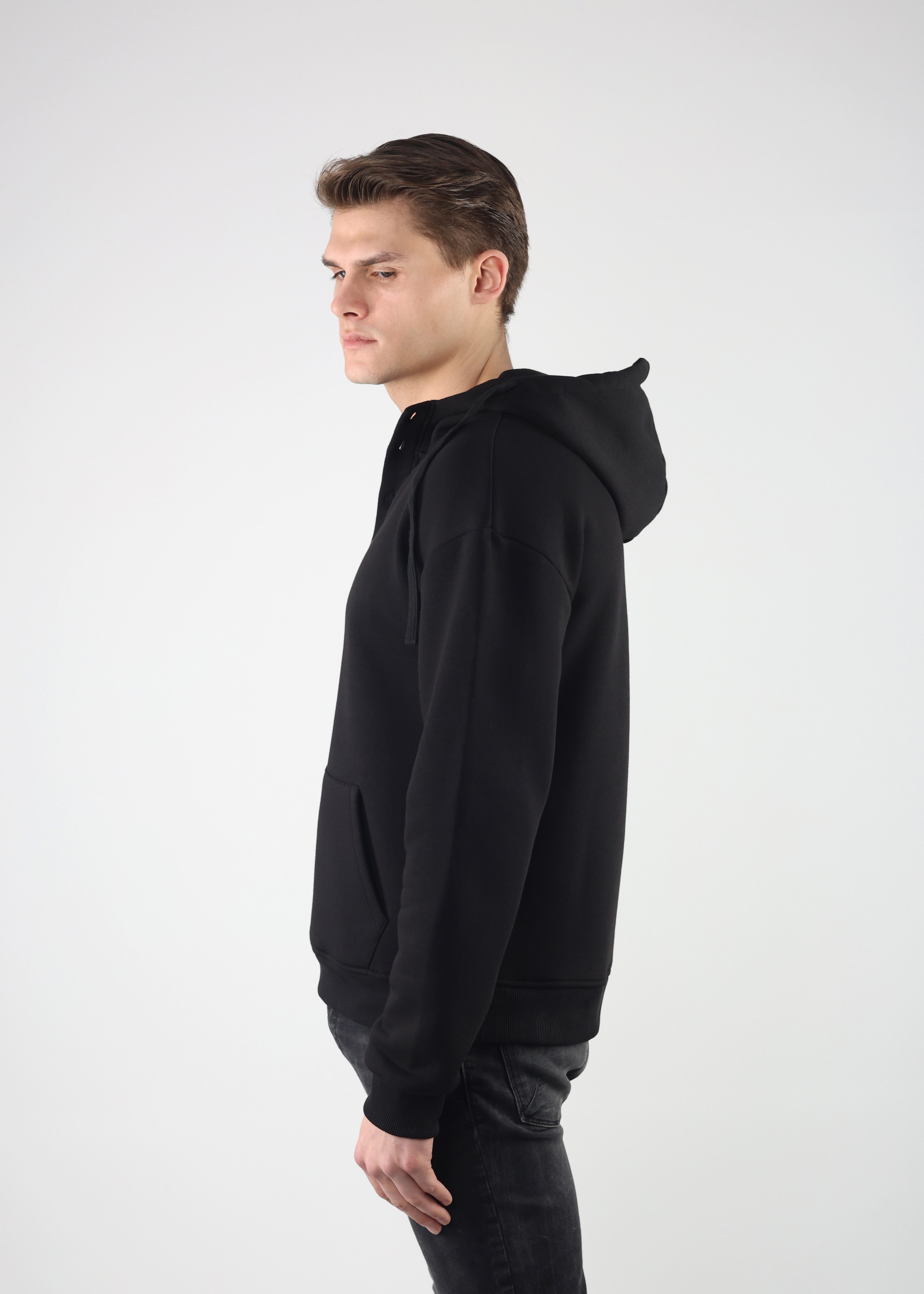 Kapüşonlu Oversized Sweatshirt 315