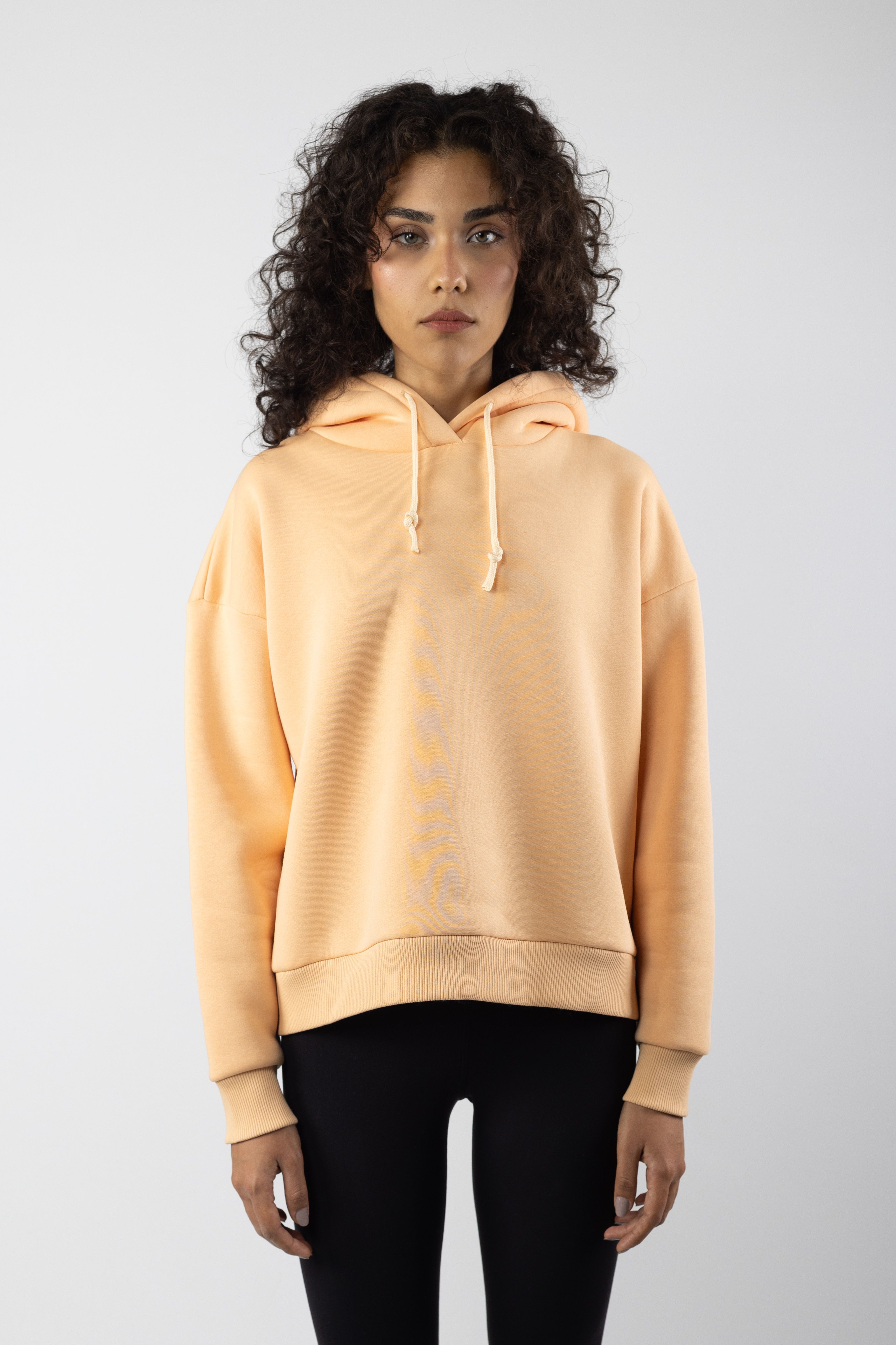 Kapüşonlu Sweatshirt 1040 - Şeftali Tüyü