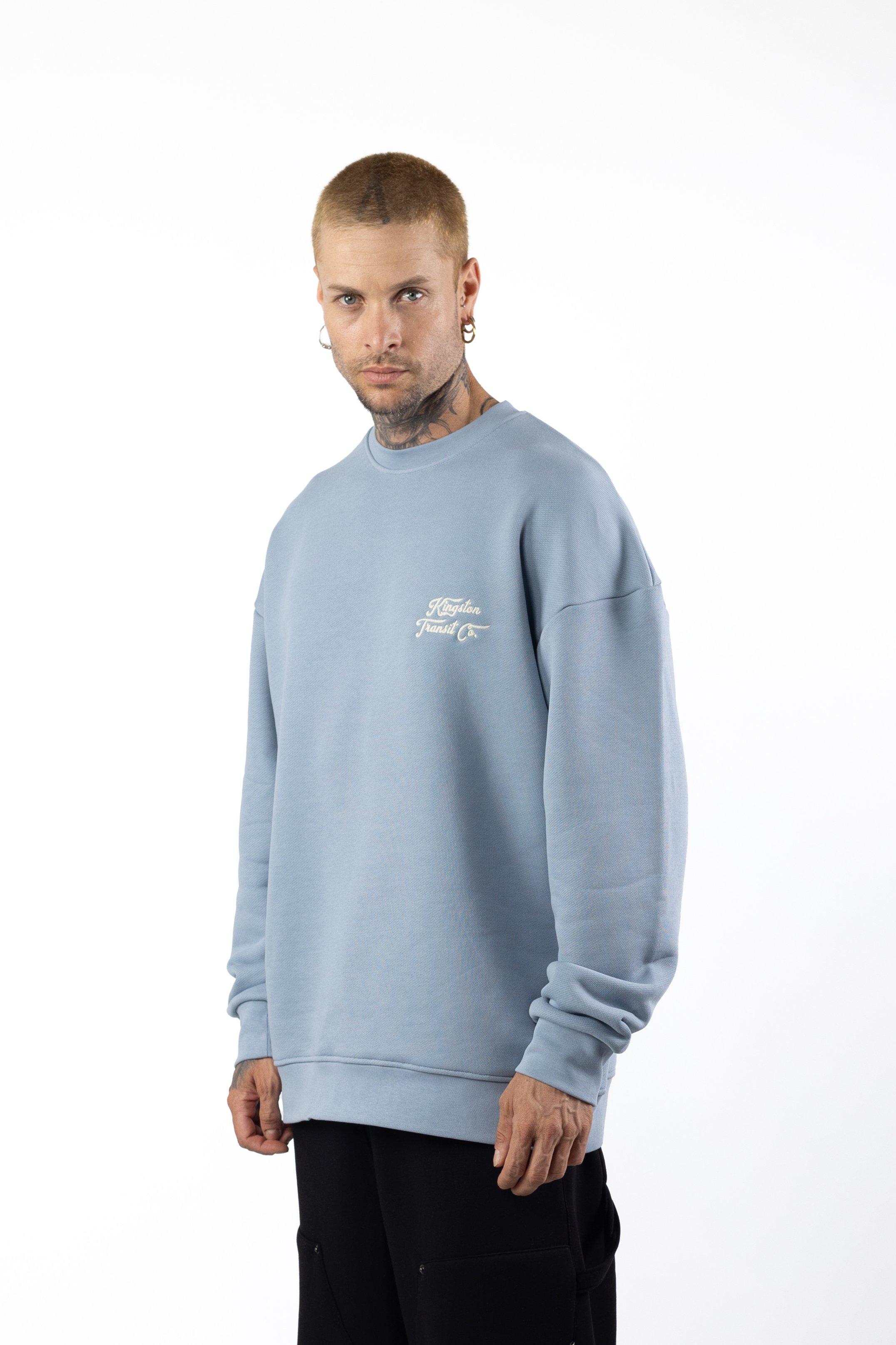 Kingston Transit Co. Nakış İşlemeli Sweatshirt 1015